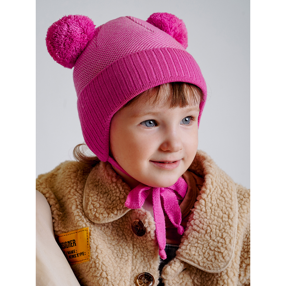Шапка ПриКиндер M1-2119 Цвет: Розовый - фото 11