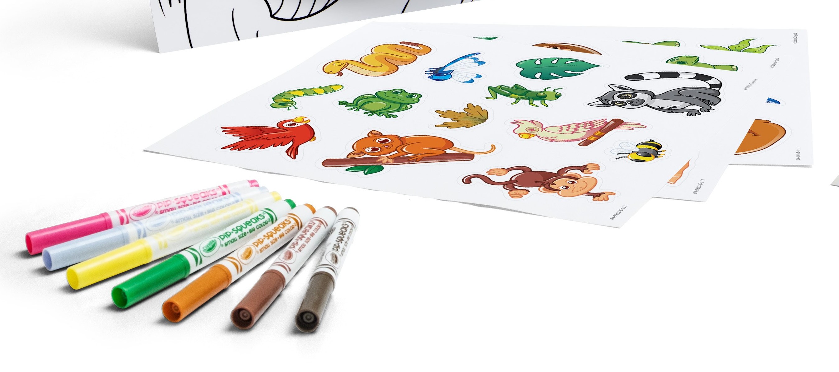 Набор большая раскраска Crayola Джунгли - фото 3