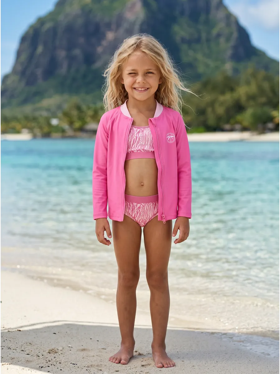 Гидролонгслив Mini problems Long/girl/pink - фото 9