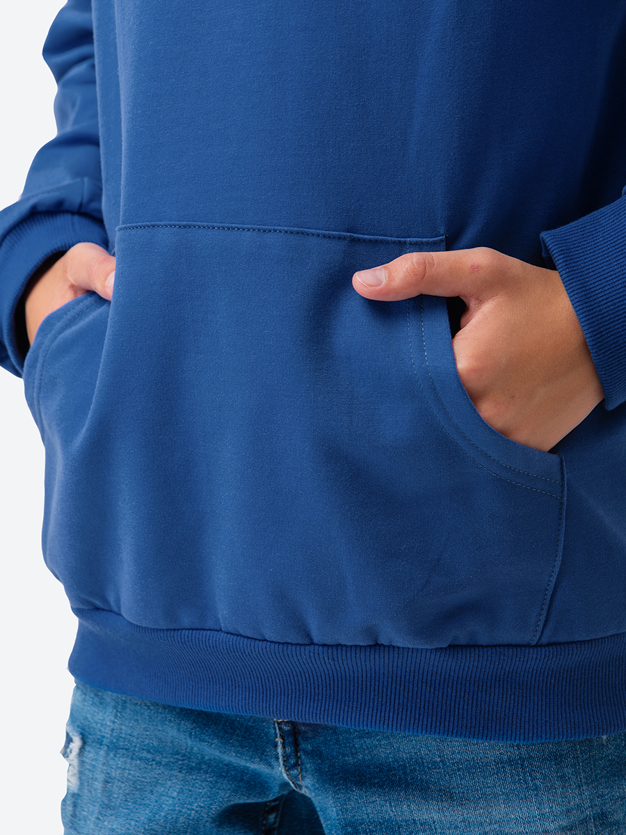 Худи HappyFox HF00158джинсовый - фото 4