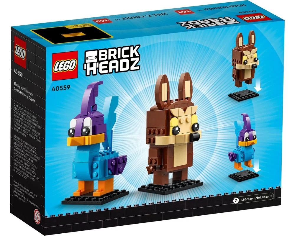 Конструктор LEGO BrickHeadz 40559 205 дет. - фото 7