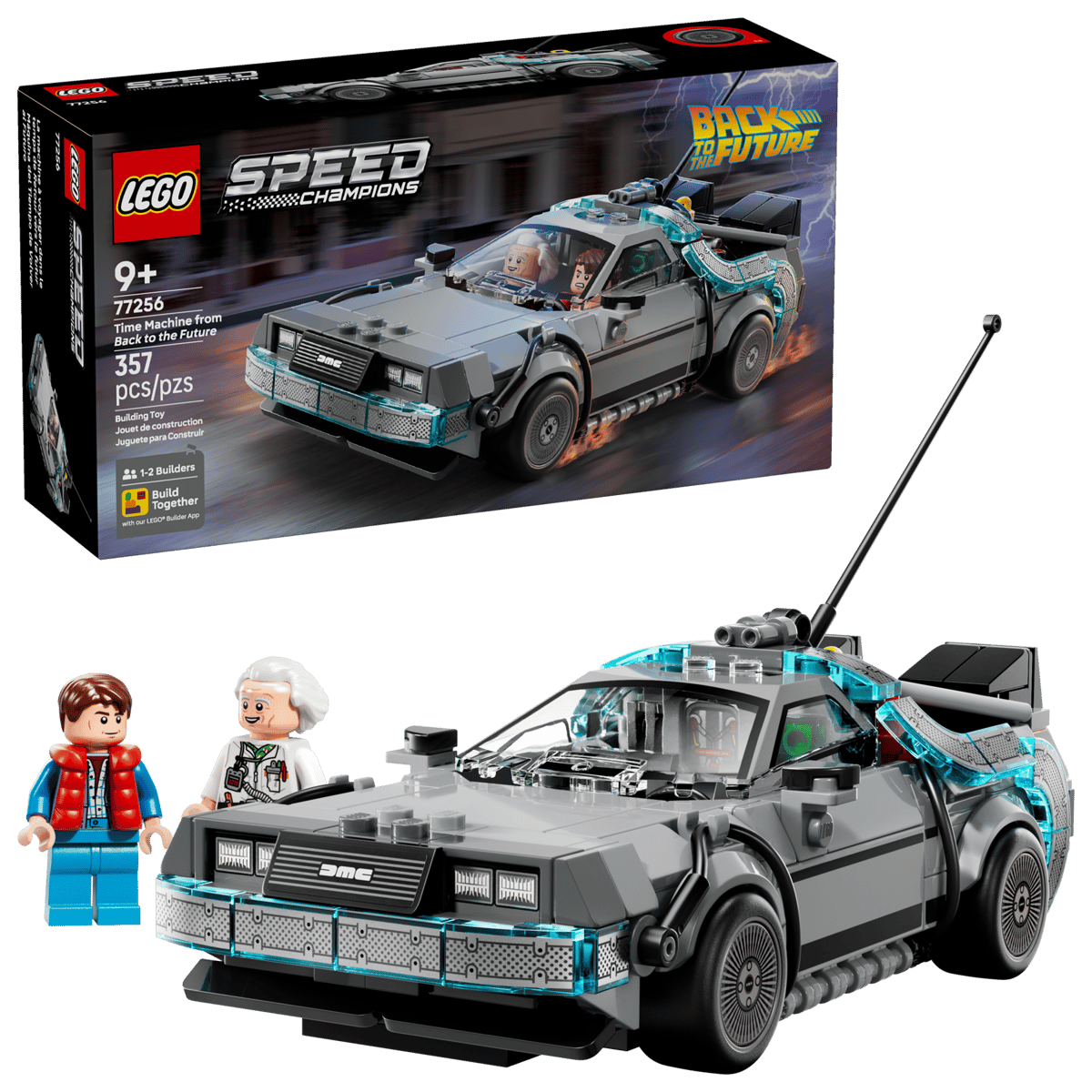Конструктор LEGO Speed Champions Машина времени 357 дет. - фото 1