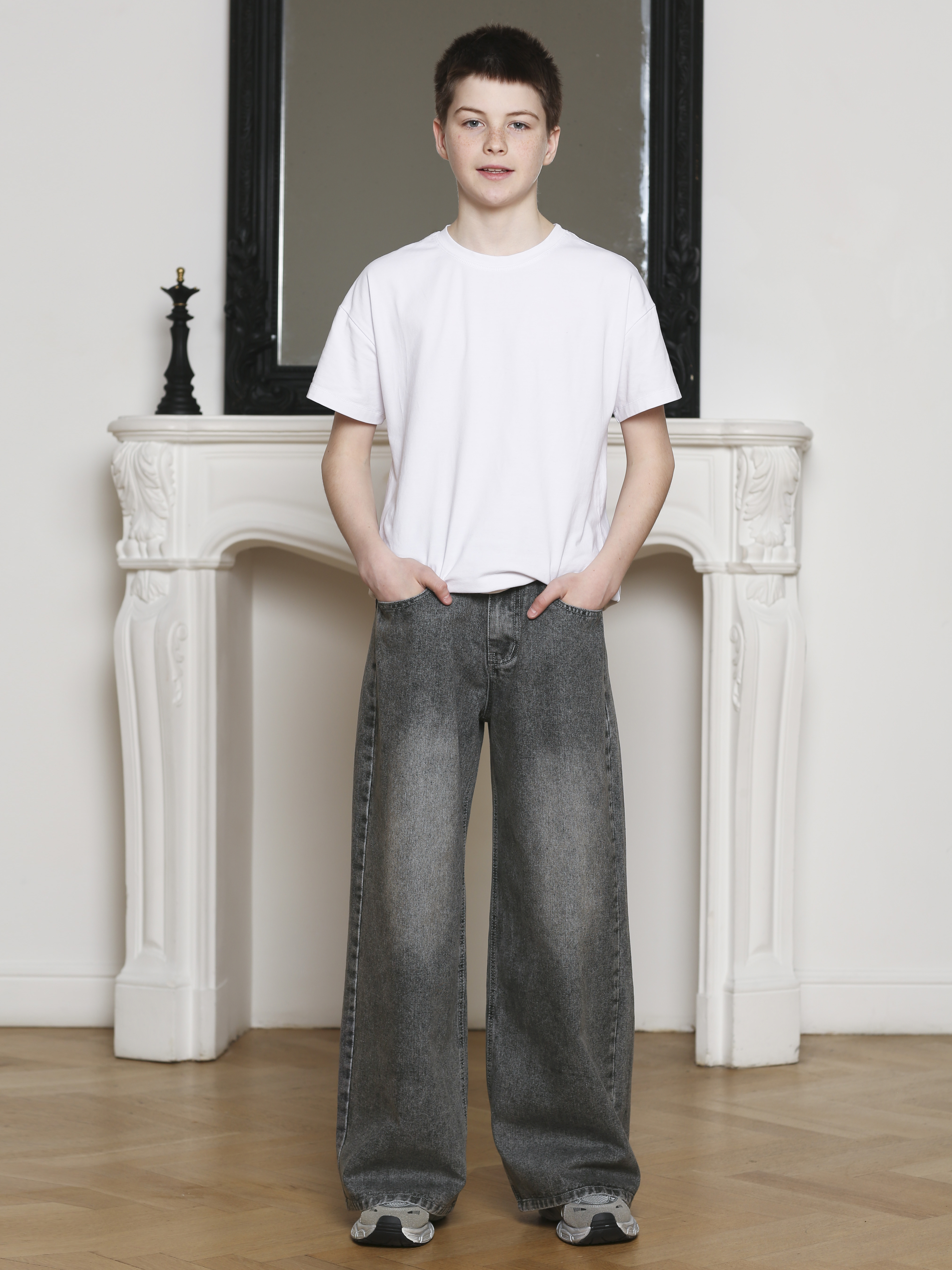 Джинсы-трубы СИНИЙ МИР R110-IL - фото 6