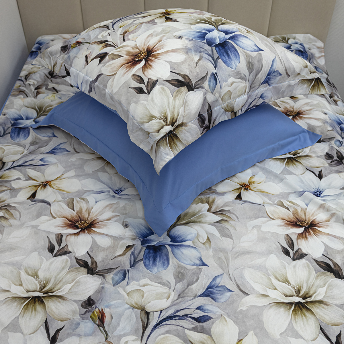 Комплект постельного белья MCotton евро Джемма 4 предм. - фото 3