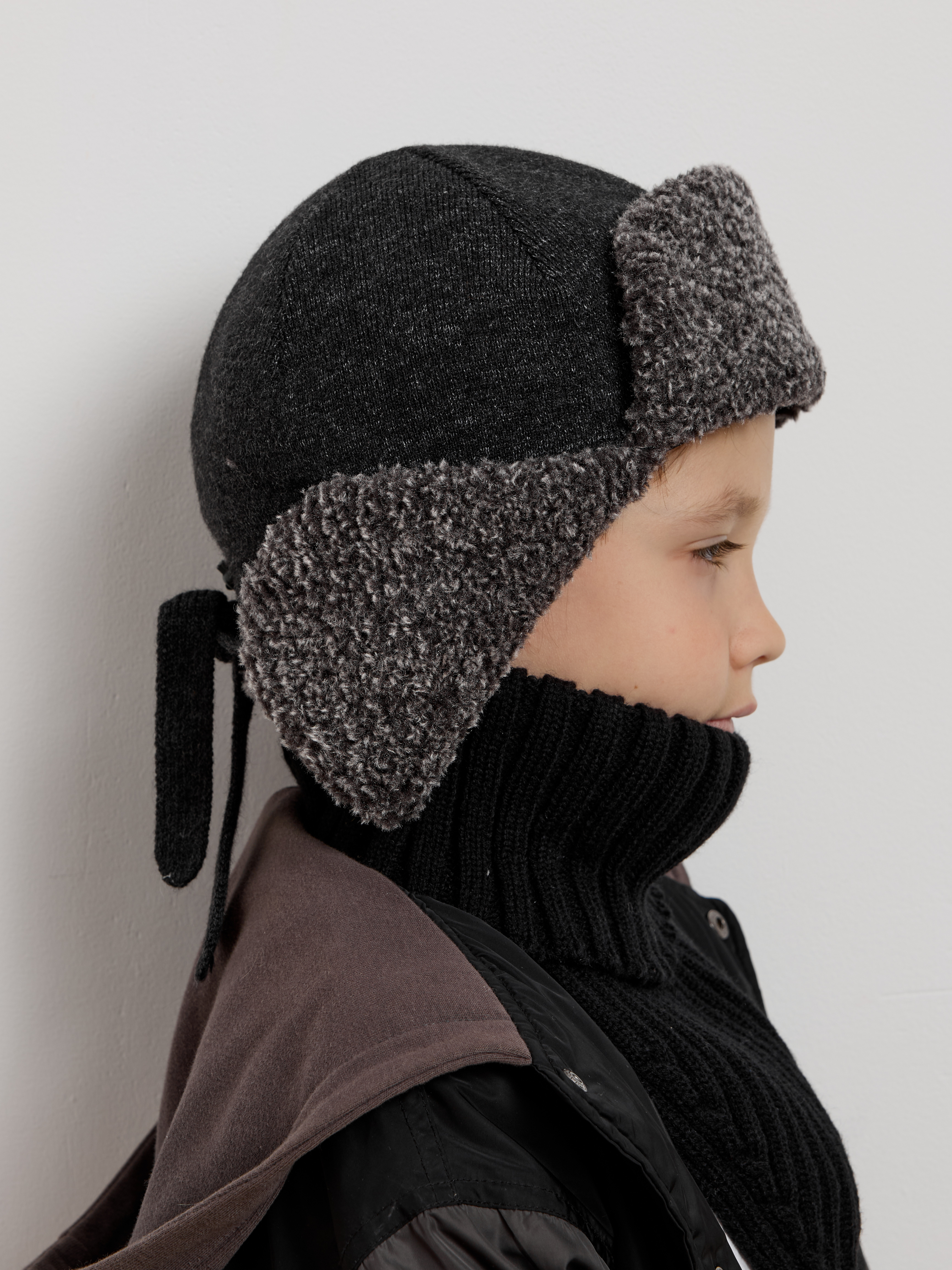 Шапка-ушанка Starkoff Kids Д500905 - фото 8