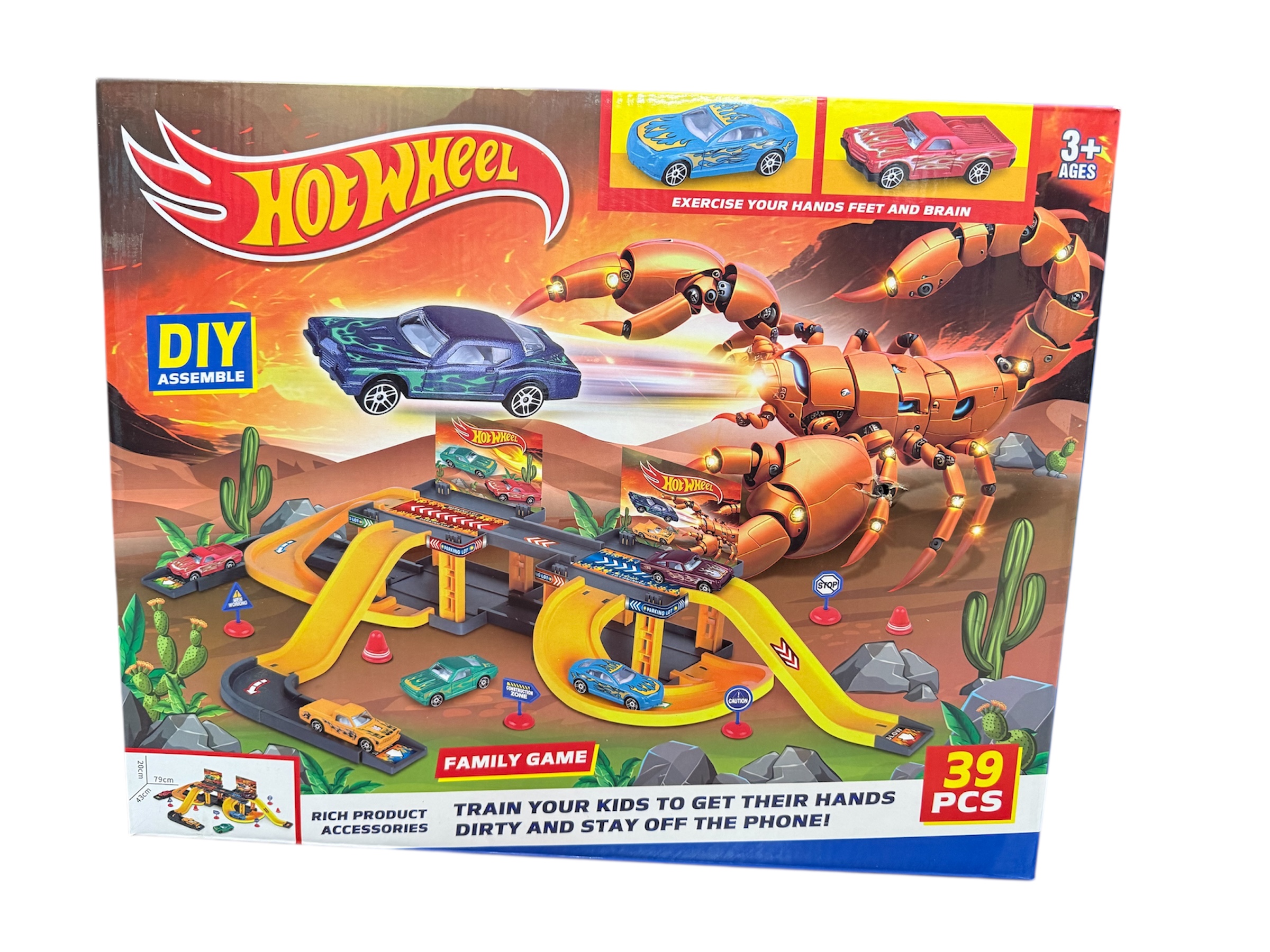Трек Hot Wheels автотрек скорпион - фото 1