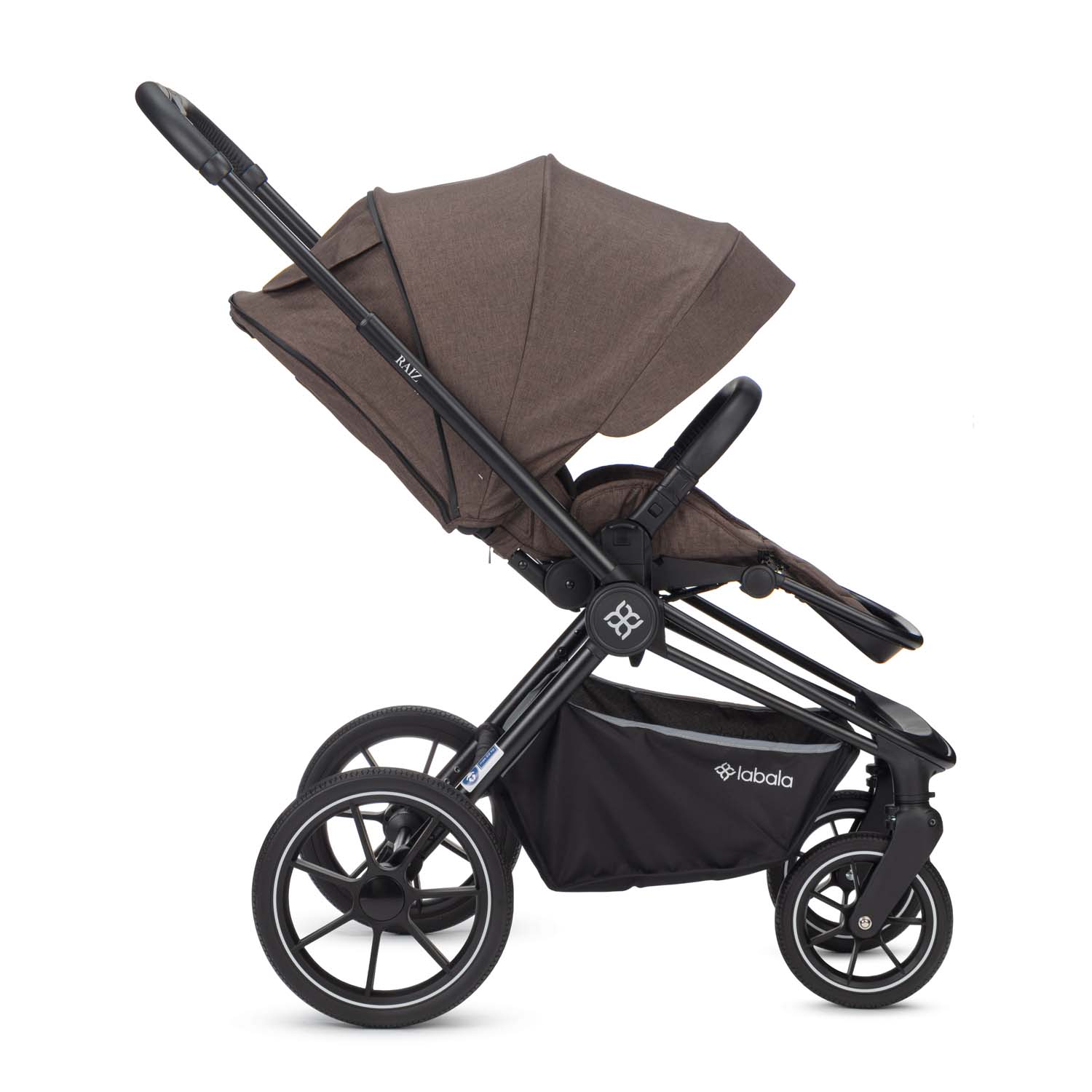 Коляска 2в1 Labala Raiz Choco brown - фото 16