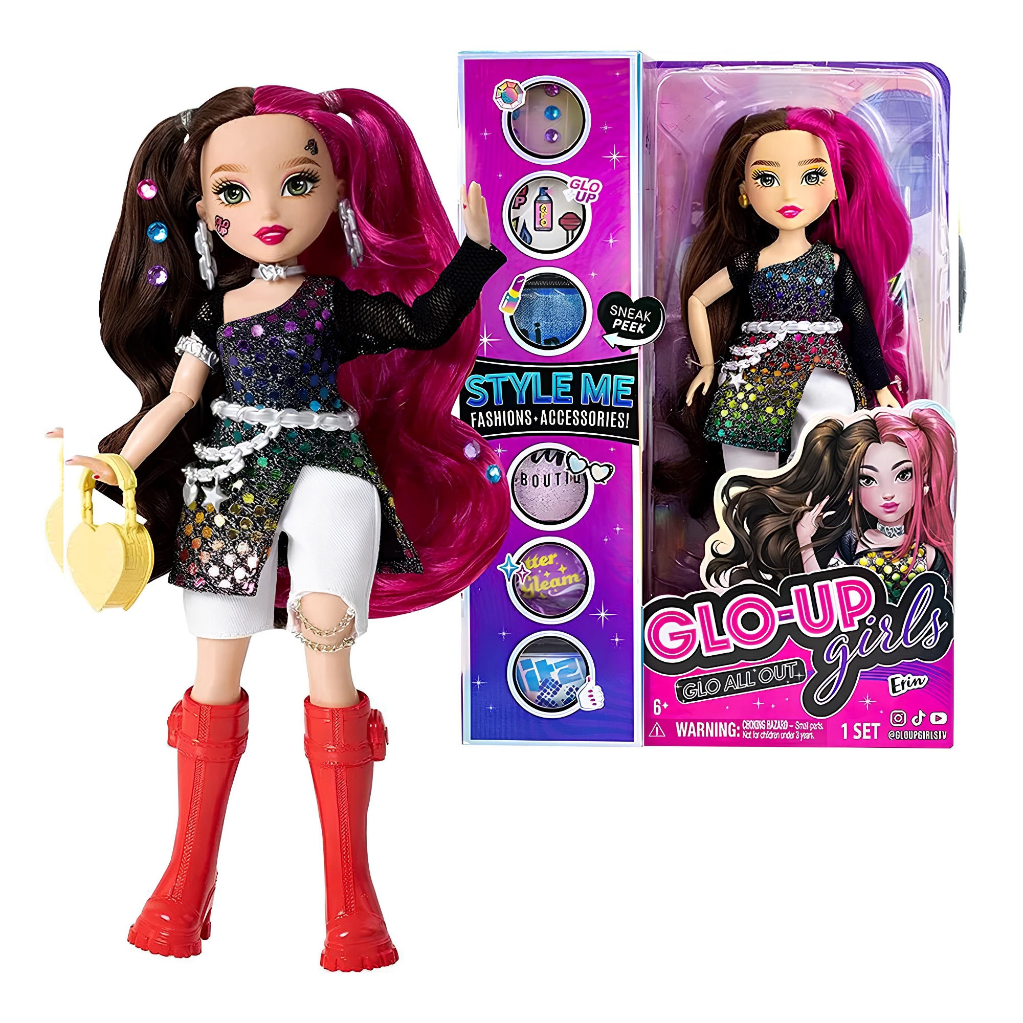 Кукла модельная GLO-UP girls FAR83014 - фото 2