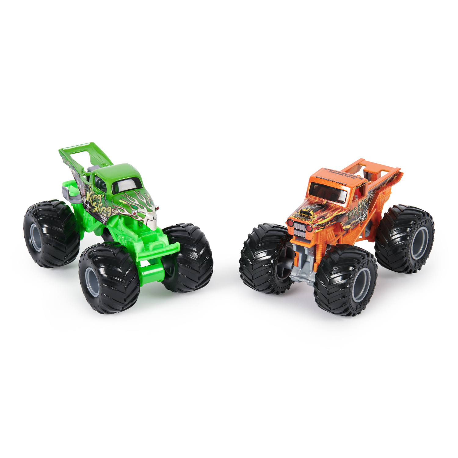 Набор игровой Monster Jam Bog Hog VS King Sling 63243 - фото 1