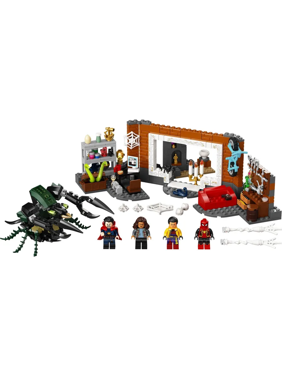 Конструктор LEGO Marvel Super Heroes Человек-Паук в мастерской 355 дет. - фото 3
