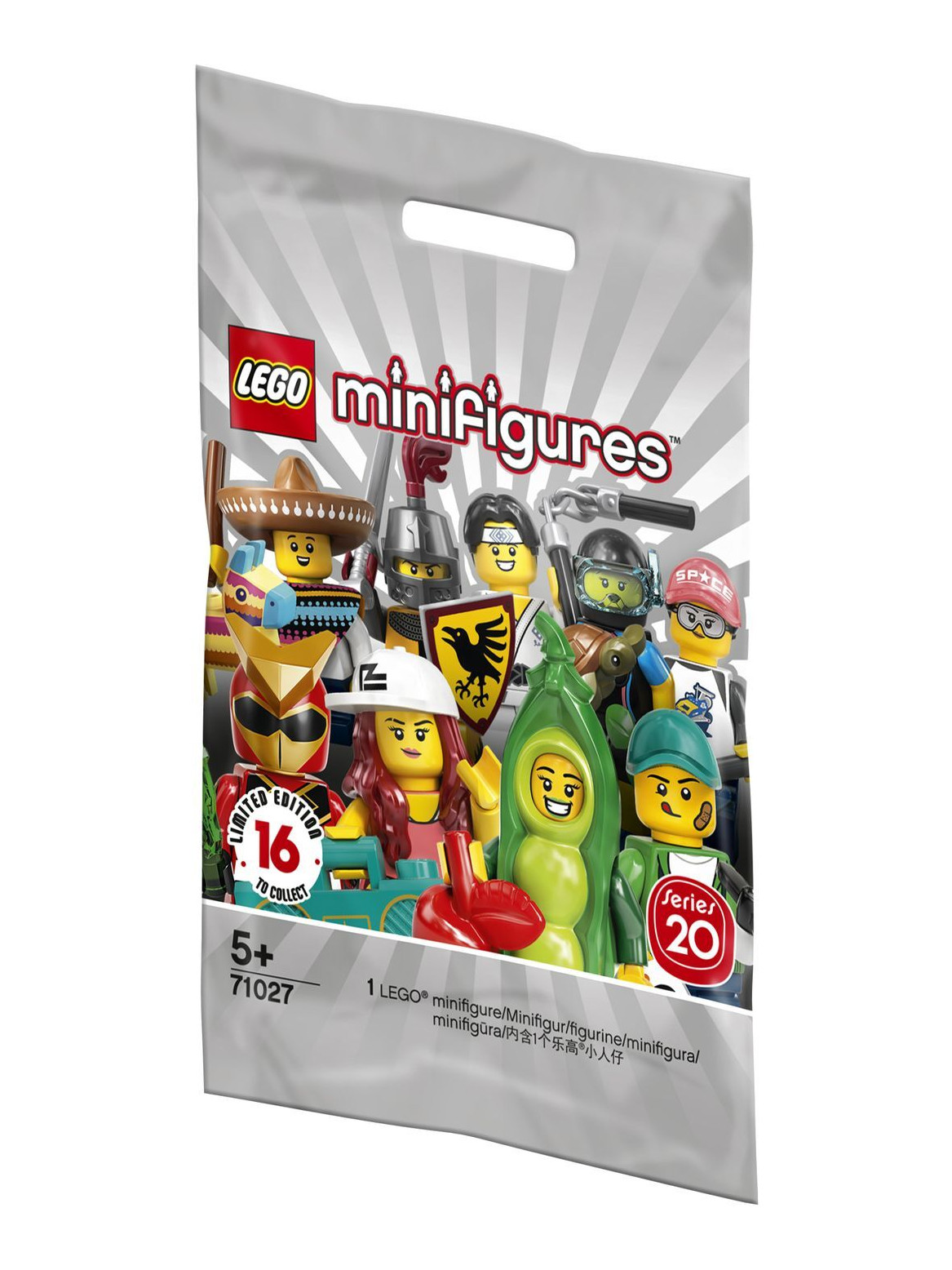 Конструктор LEGO Minifigures Минифигурка 1 шт. 1 дет. - фото 1