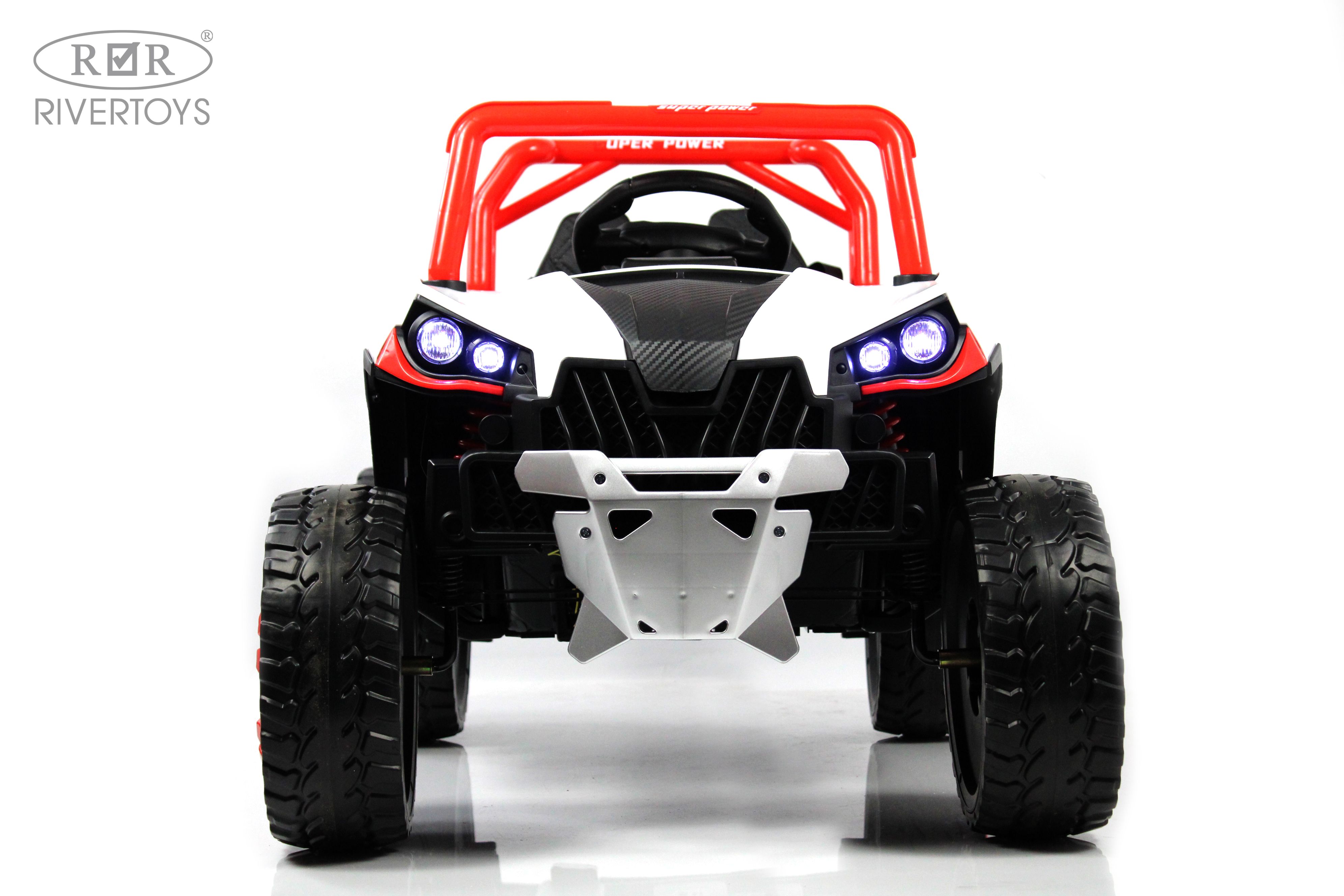 Электромобиль RIVERTOYS F888FF-RED С пультом ДУ - фото 16