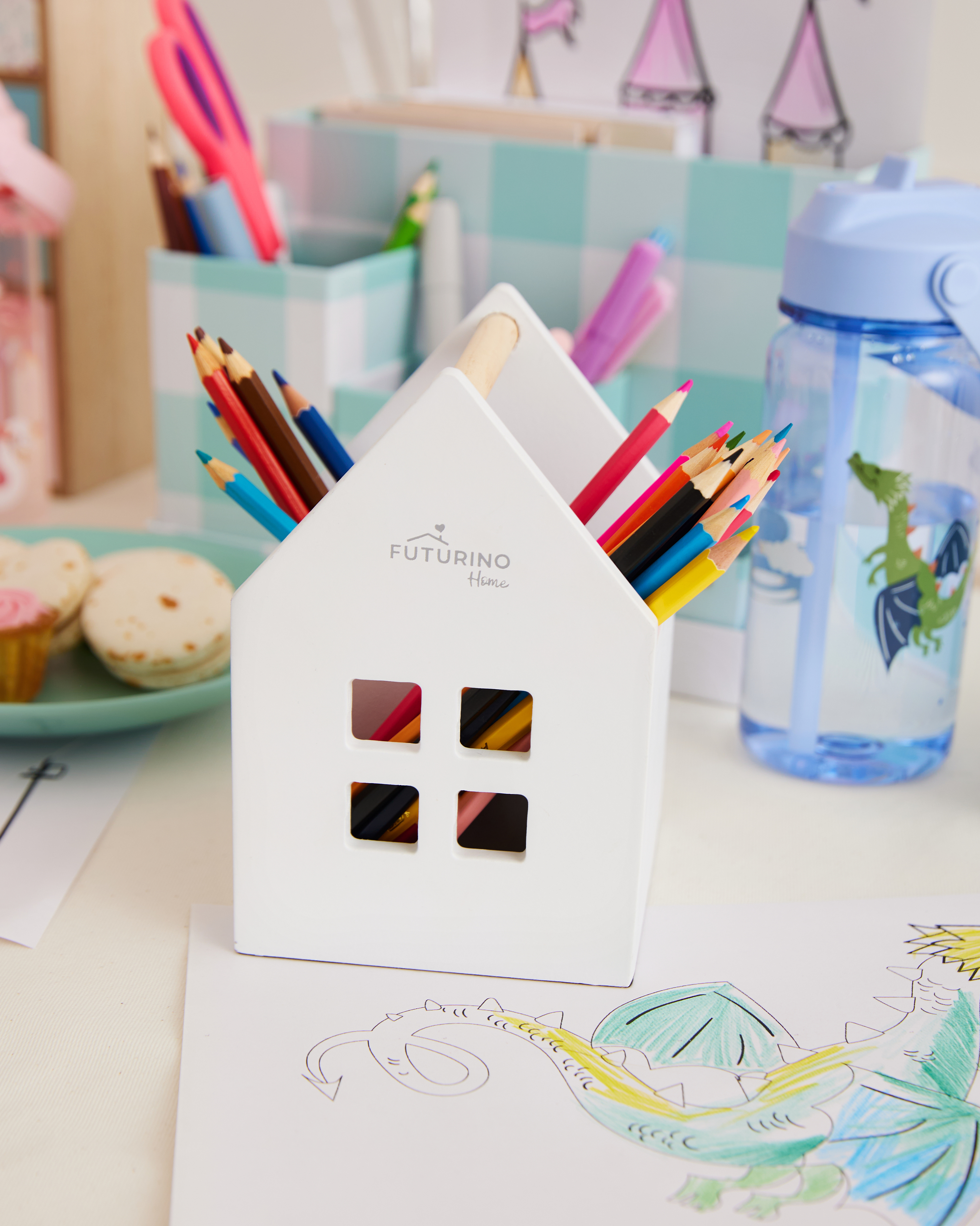 Подставка канцелярская FUTURINO Home Домик AW25FH30FHst-00 - фото 1