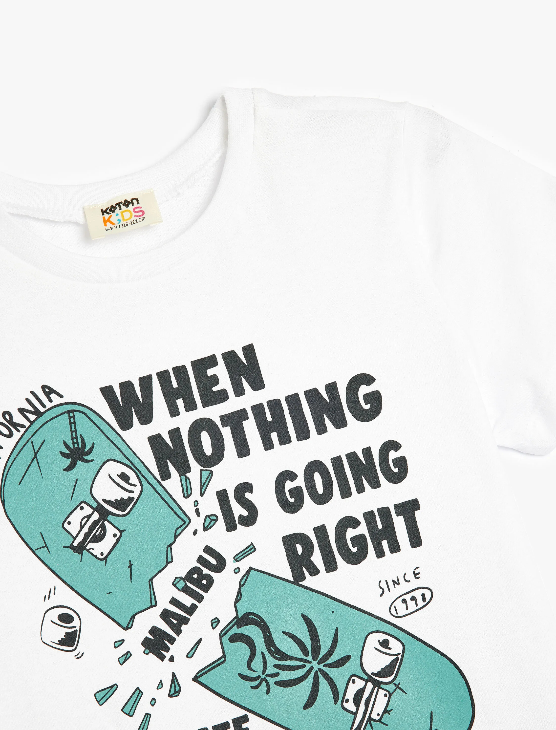 Футболка KOTON 5SKB10136TK000 - фото 3