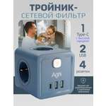 Разветвитель сетевой AGNI TP-WJ3U4E-C