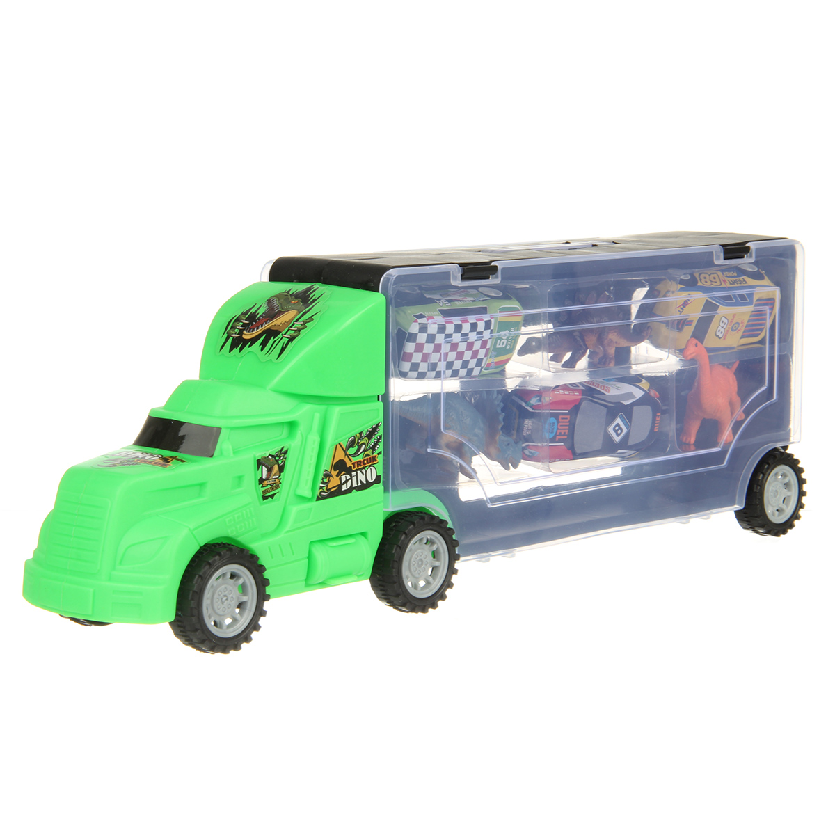 Автовоз Veld Co с динозаврами 132852 - фото 4