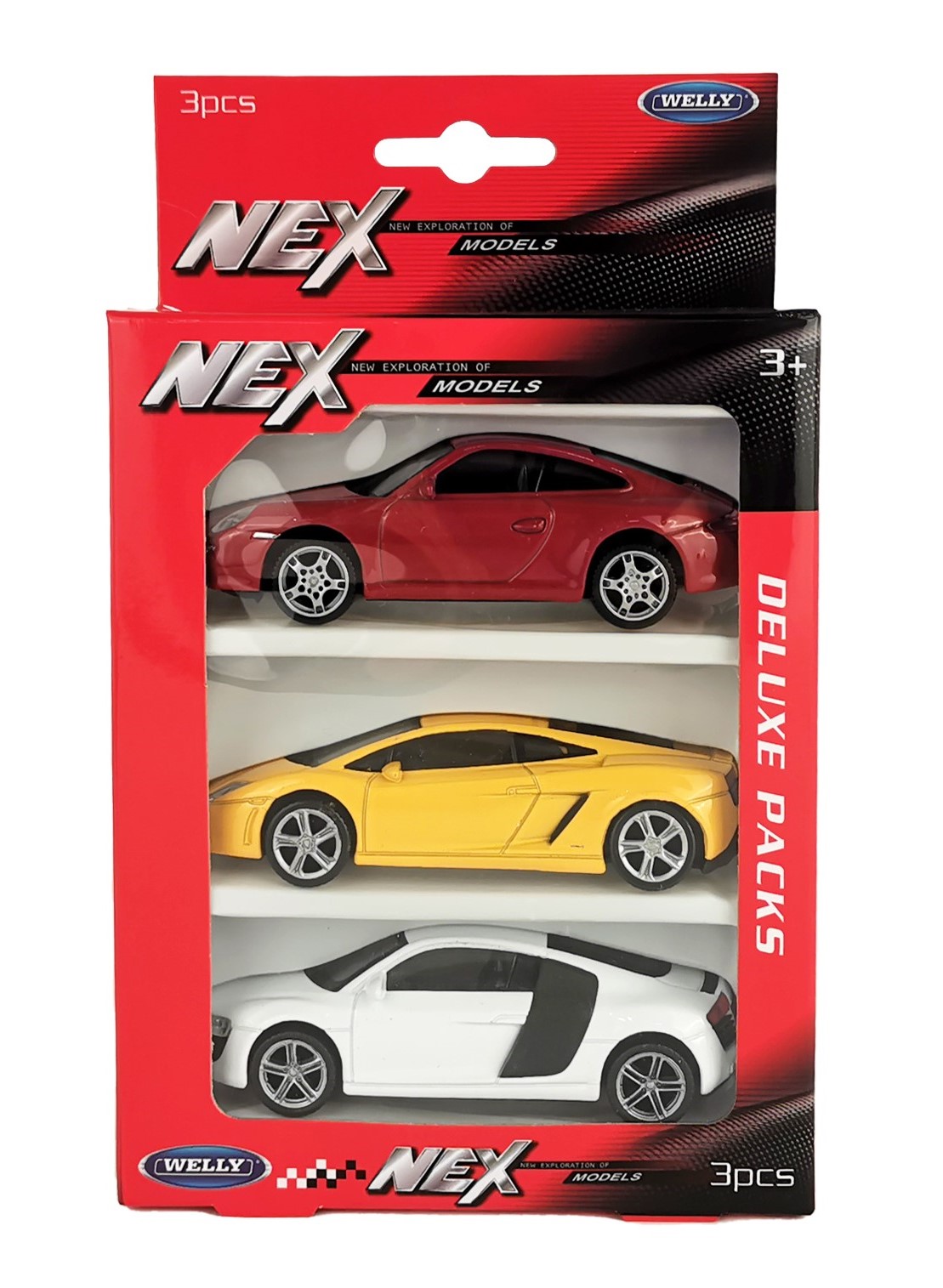 Игровой набор Welly Lamborghini Модели машин 1:43 44000-3SG(B) - фото 1