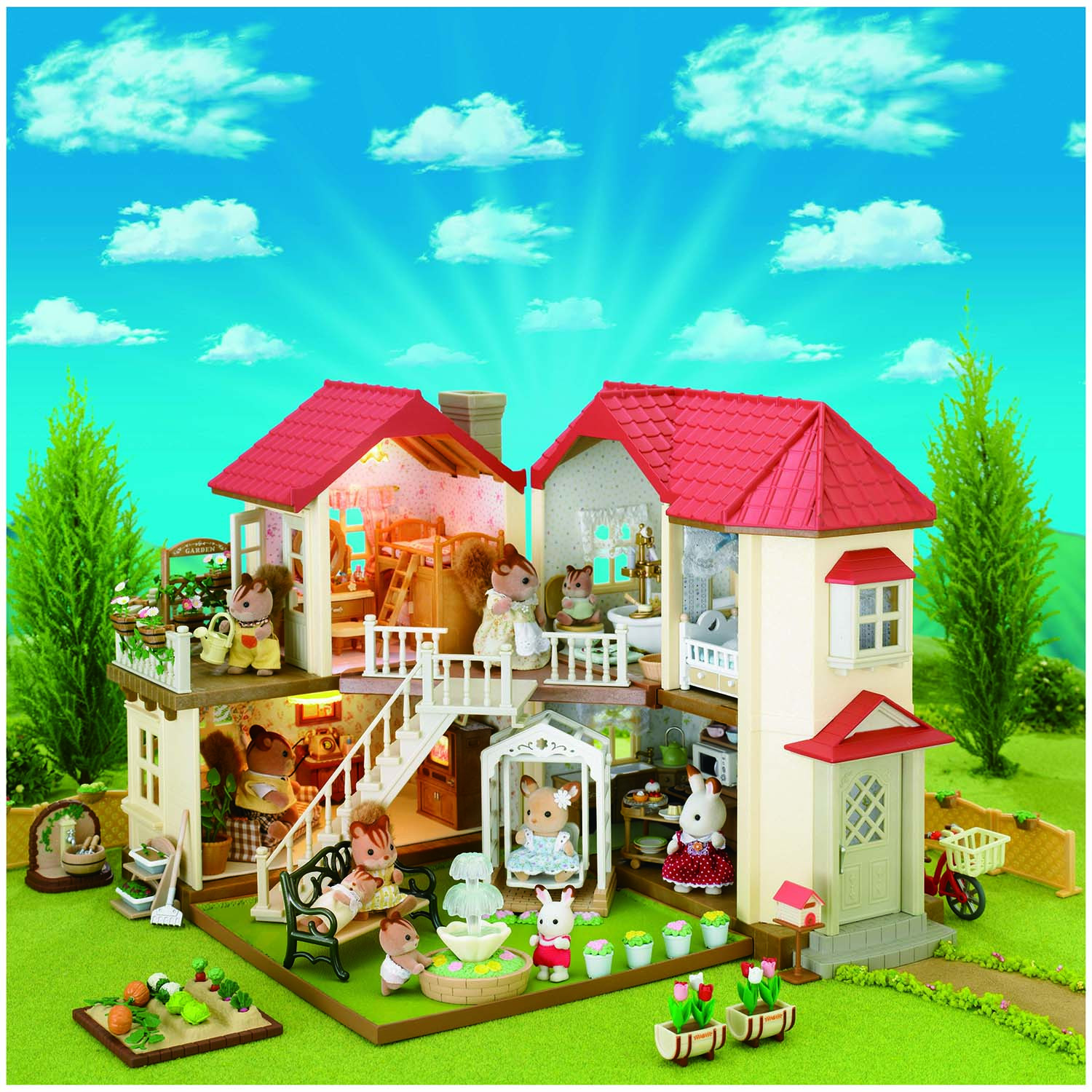 Домик для кукол Sylvanian Families 2752 - фото 14