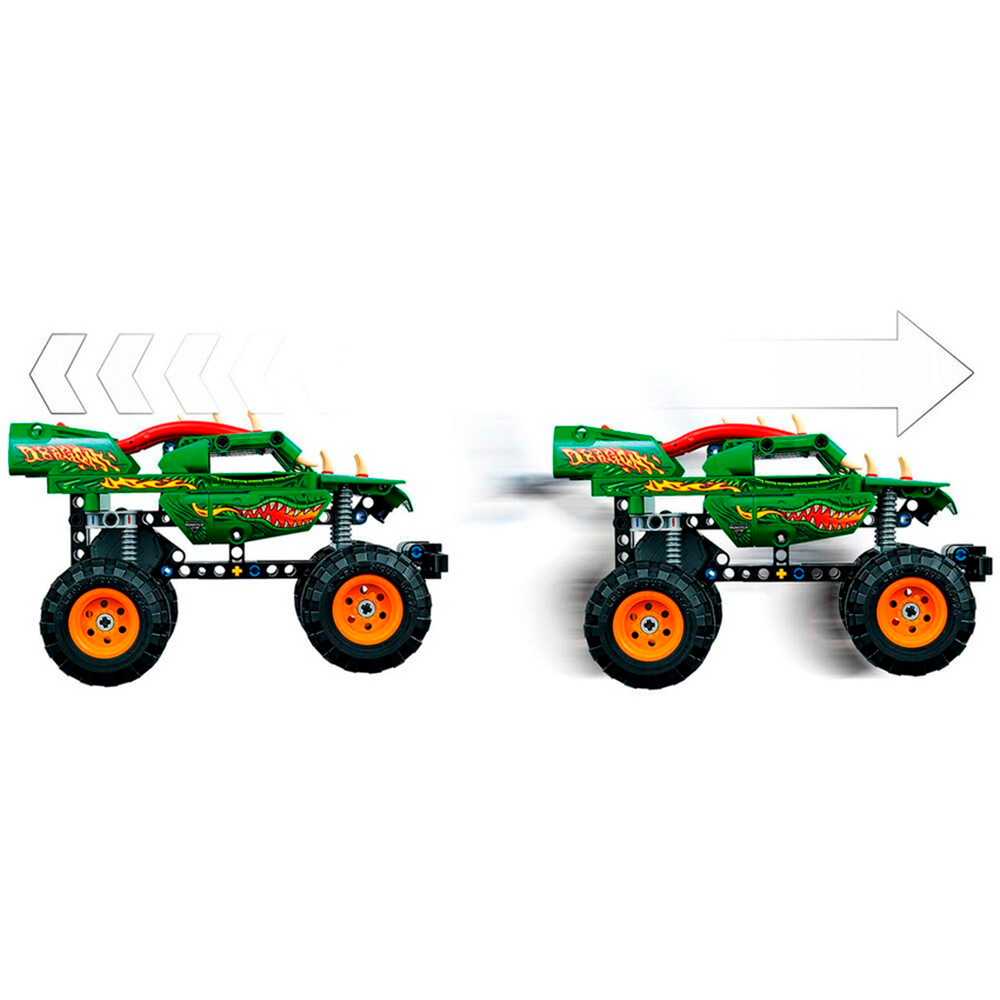 Конструктор LEGO Technic Monster Jam: Дракон 217 дет. - фото 7