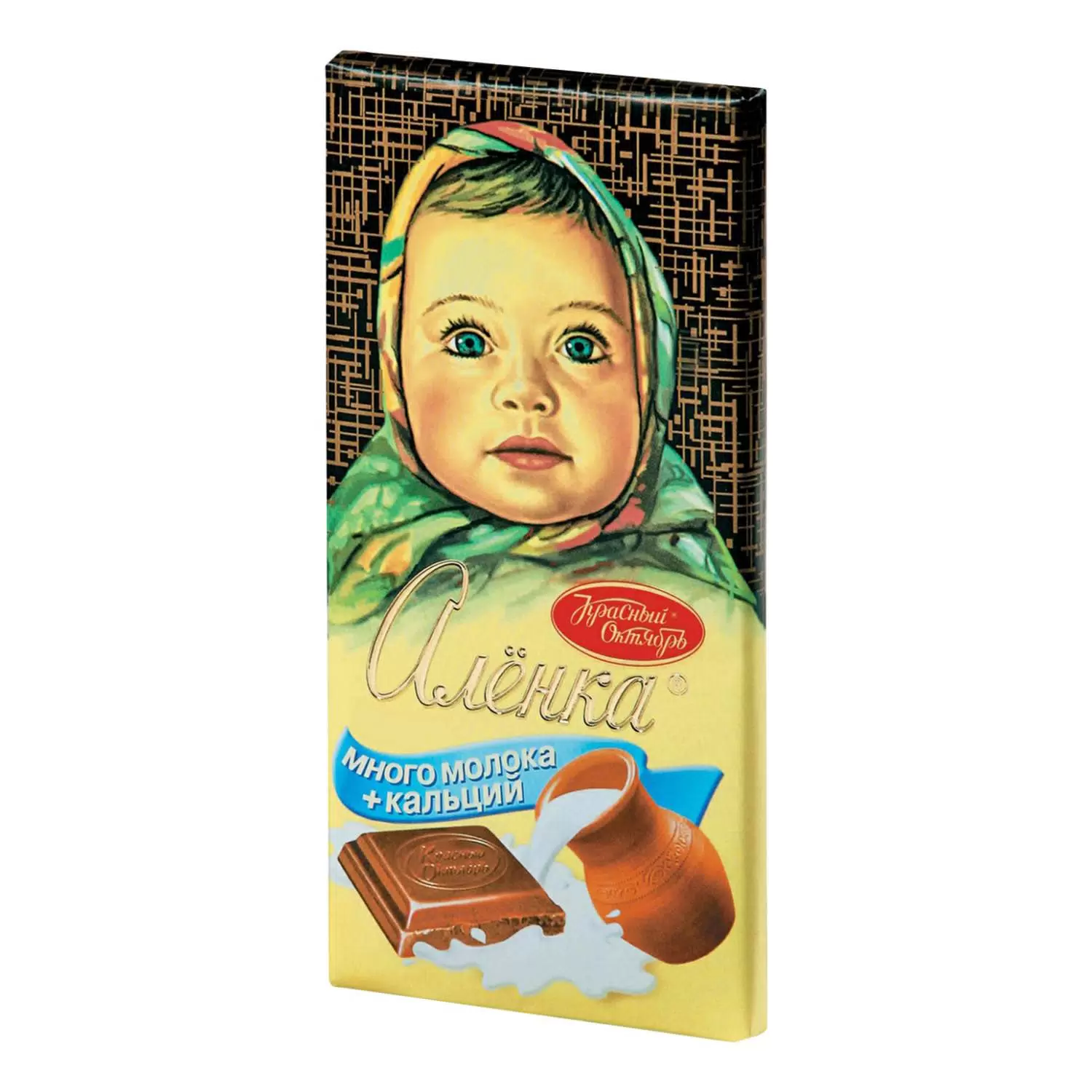 Шоколад Красный Октябрь Аленка много молока 75г - фото 1