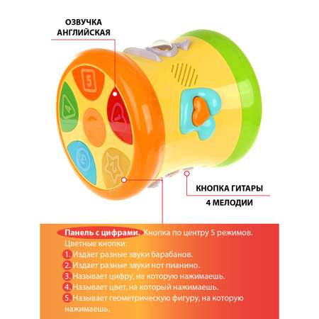 Игрушка Veld Co Барабан
