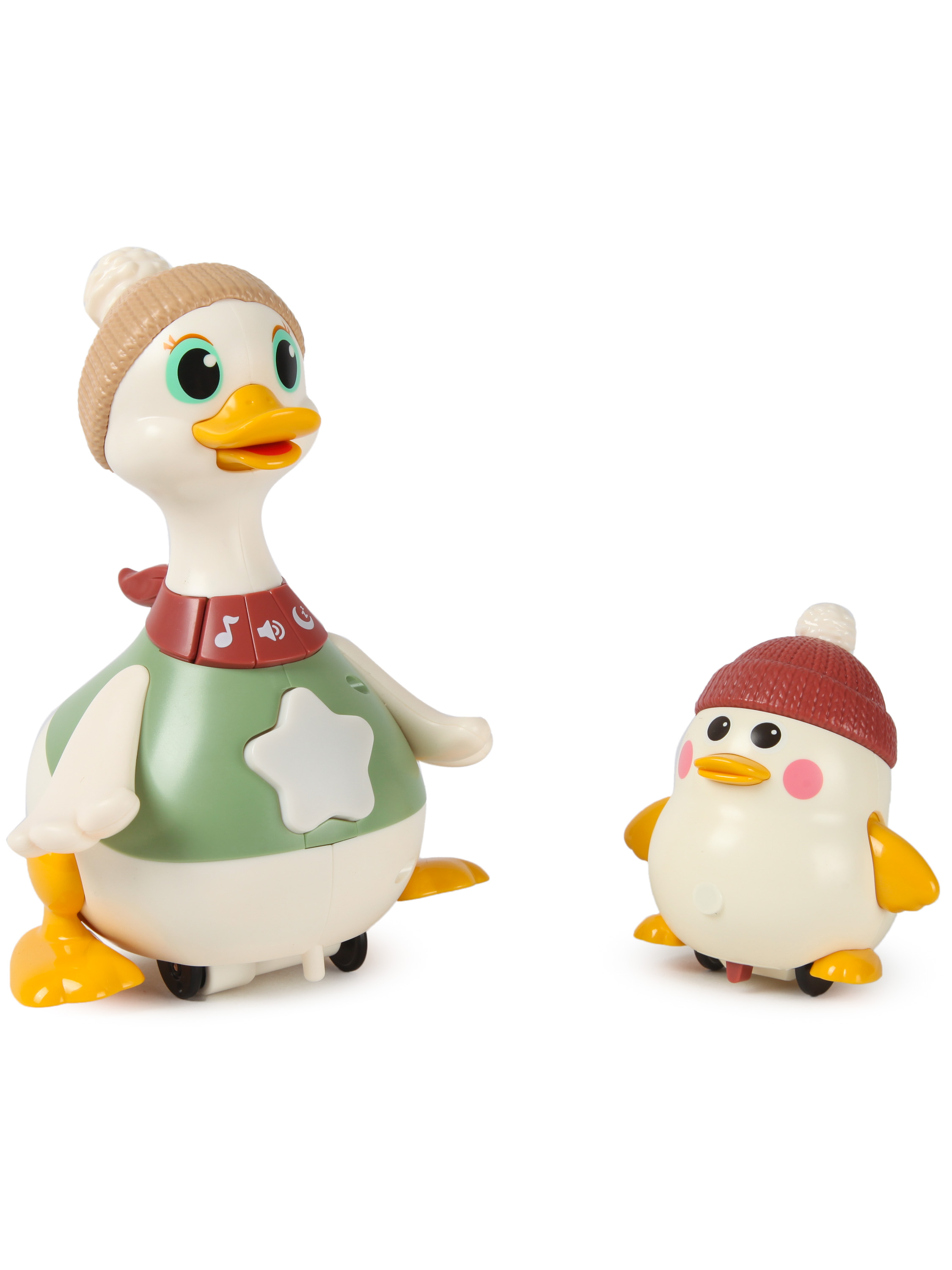 Игрушка BabyGo каталка Мама-уточка - фото 1