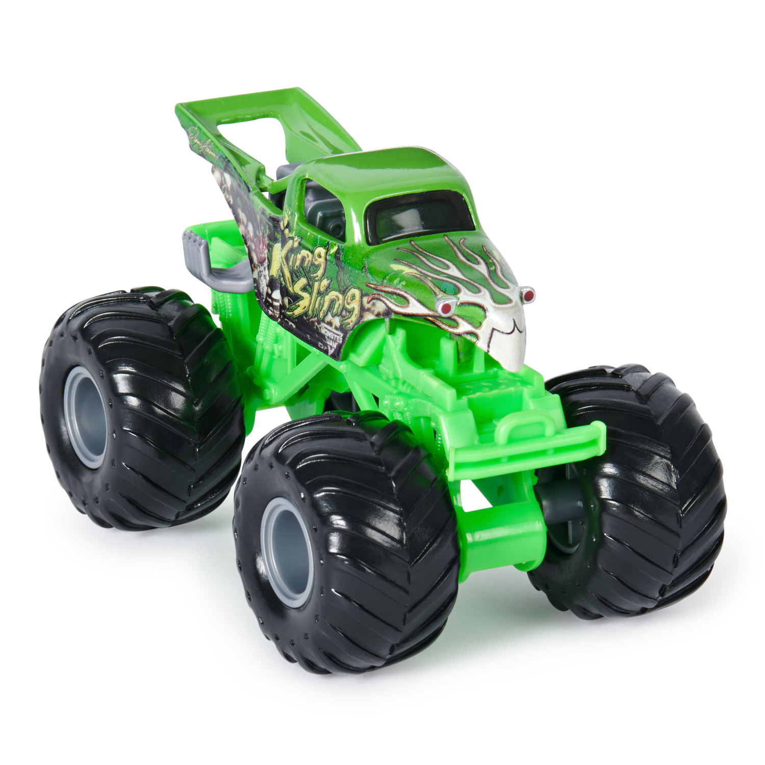 Набор игровой Monster Jam Bog Hog VS King Sling 63243 - фото 3