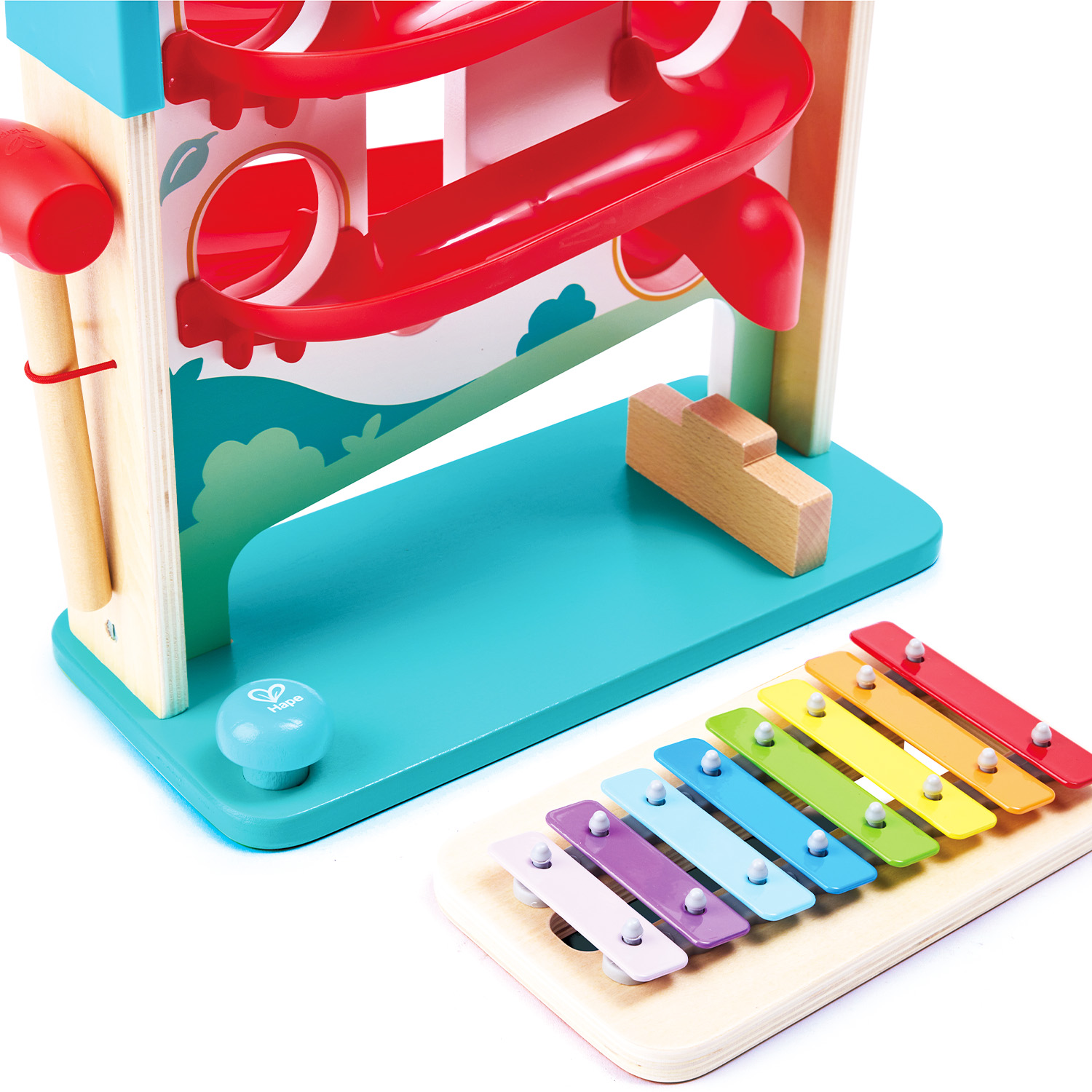 Игрушка музыкальная Hape Домик ксилофон - фото 9