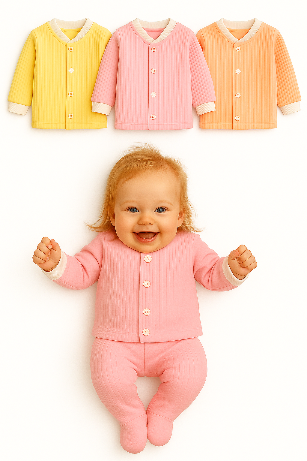 Распашонка 3 шт Софьюшка Kof/Sof-003/003 - фото 1