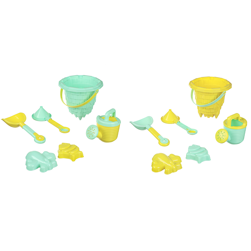 Песочный набор Игроленд "Замок" 6 предметов 6 предм. - фото 3