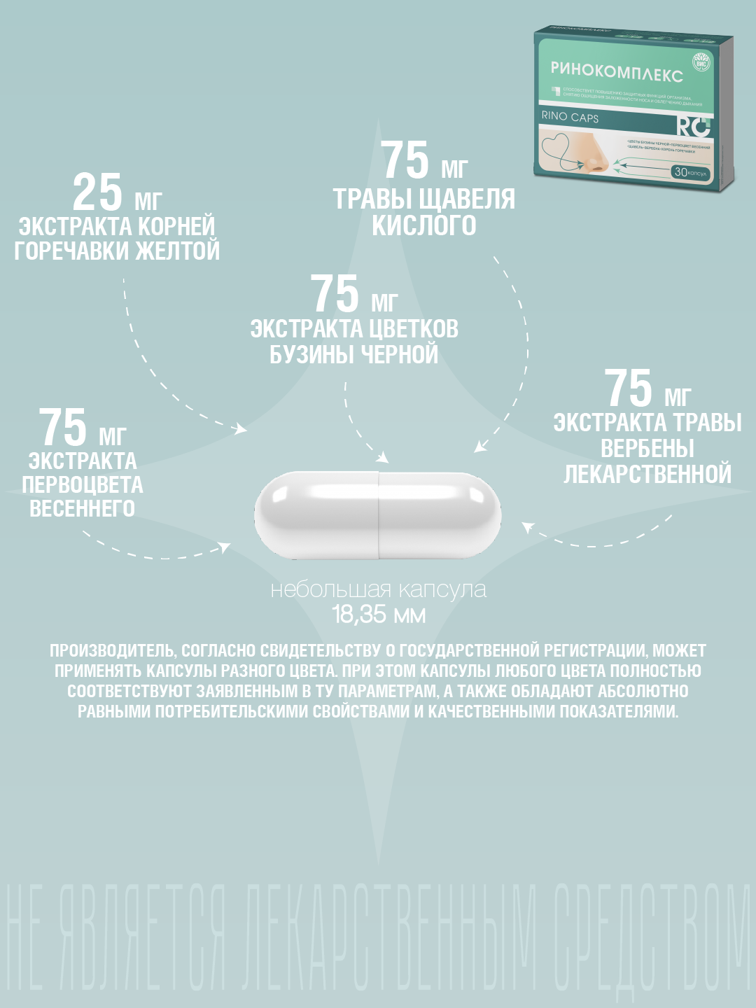 БАД ВИС Ринокомплекс капсулы №30 - фото 5