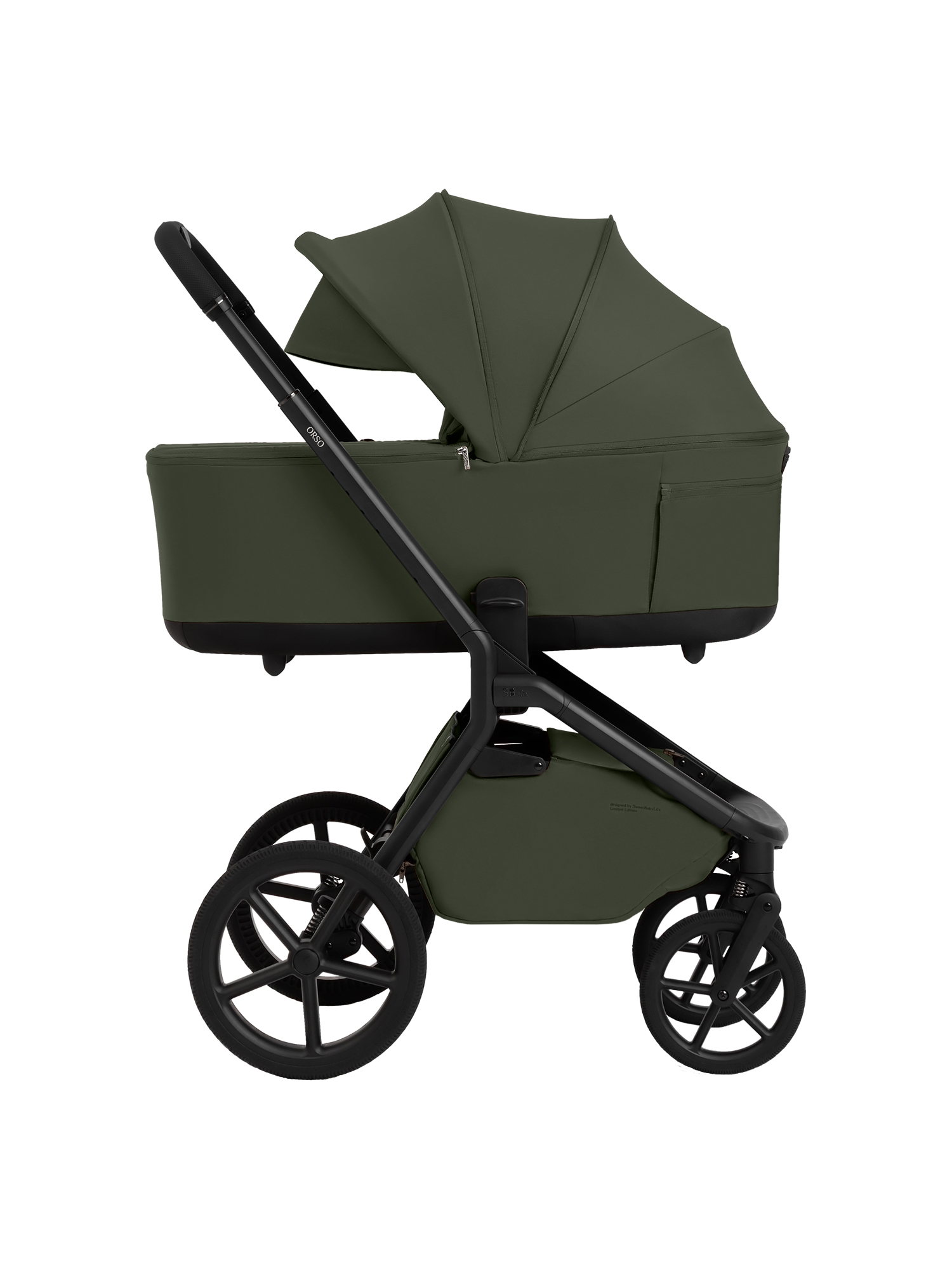 Коляска 2в1 Sweet Baby Orso Dark Green зеленый - фото 35