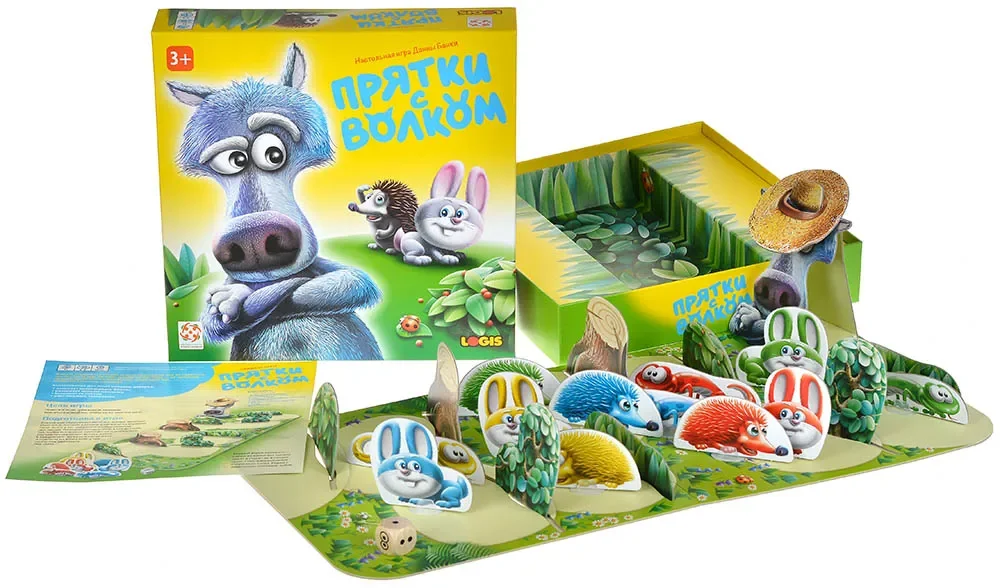 Настольная игра Стиль Жизни Прятки с волком - фото 2