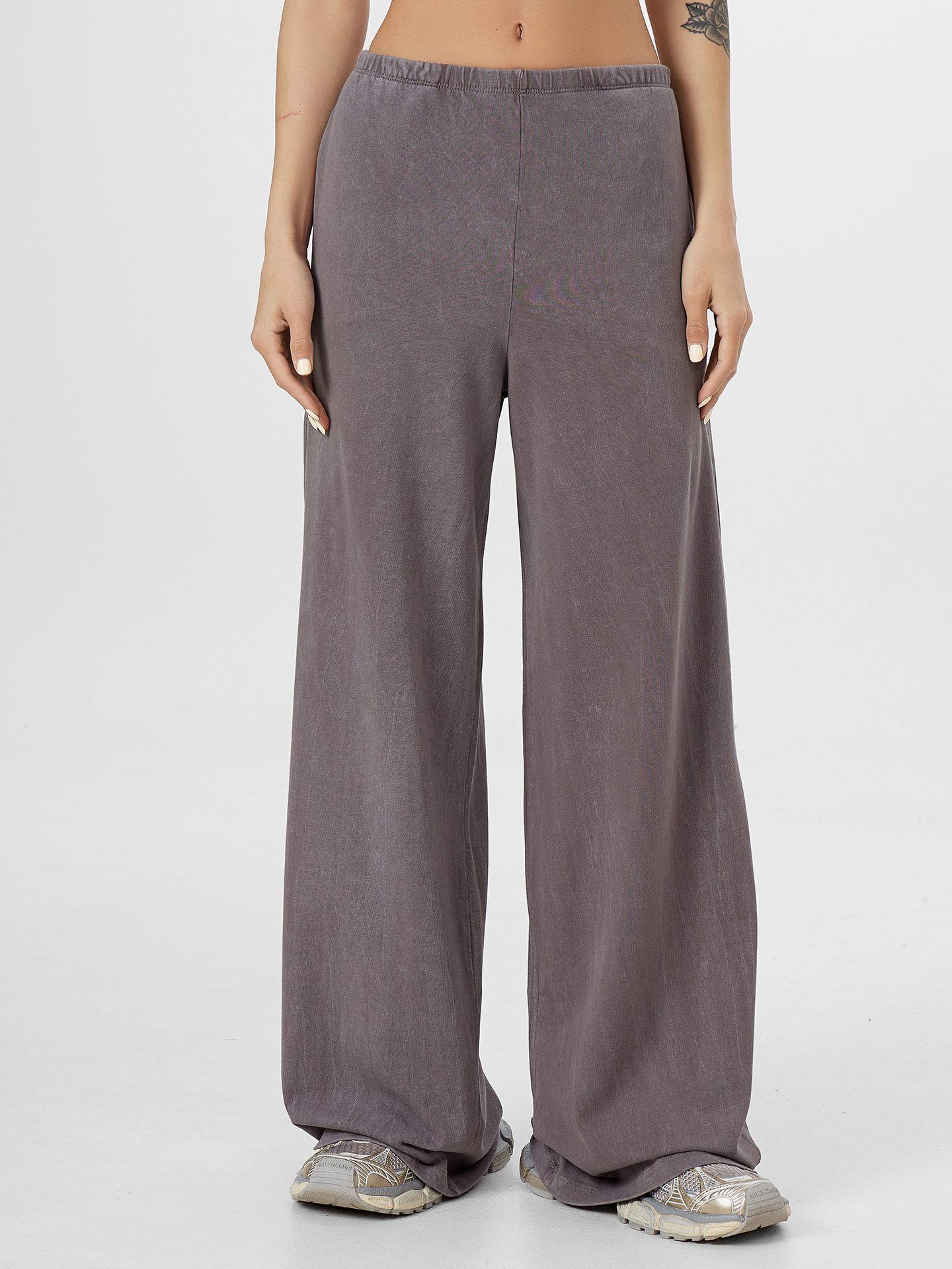 Брюки Mark Formelle (Марк Формэль) 182557/серый acid wash - фото 1