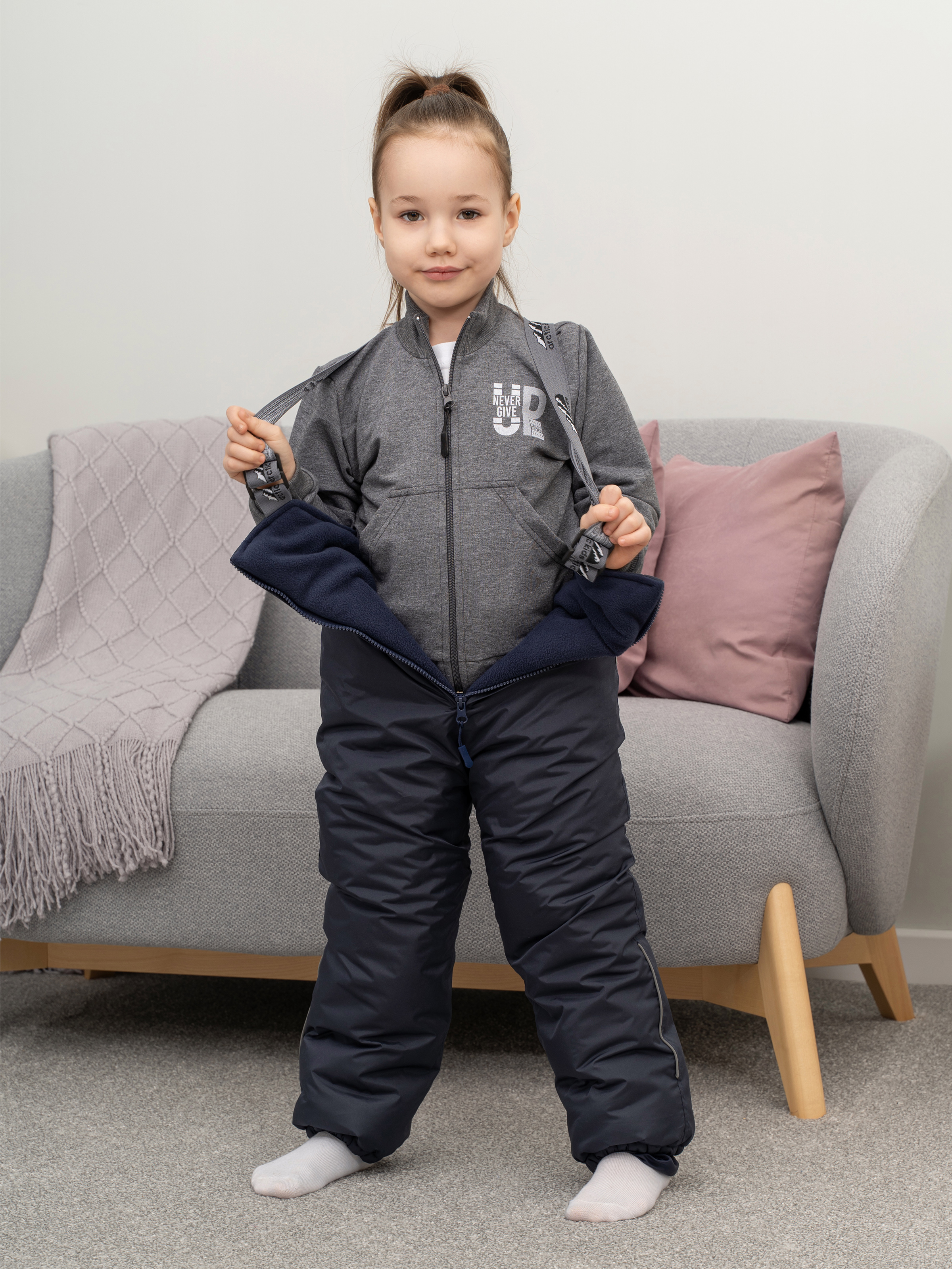 Спортивный костюм ULTRA 7062п-Ул антрацит не сдавайся - фото 15