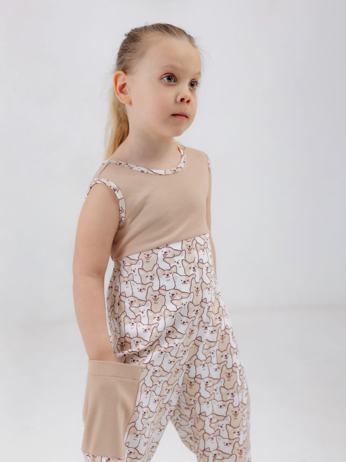 Полукомбинезон Пелигрин ПД2б,бж - фото 4