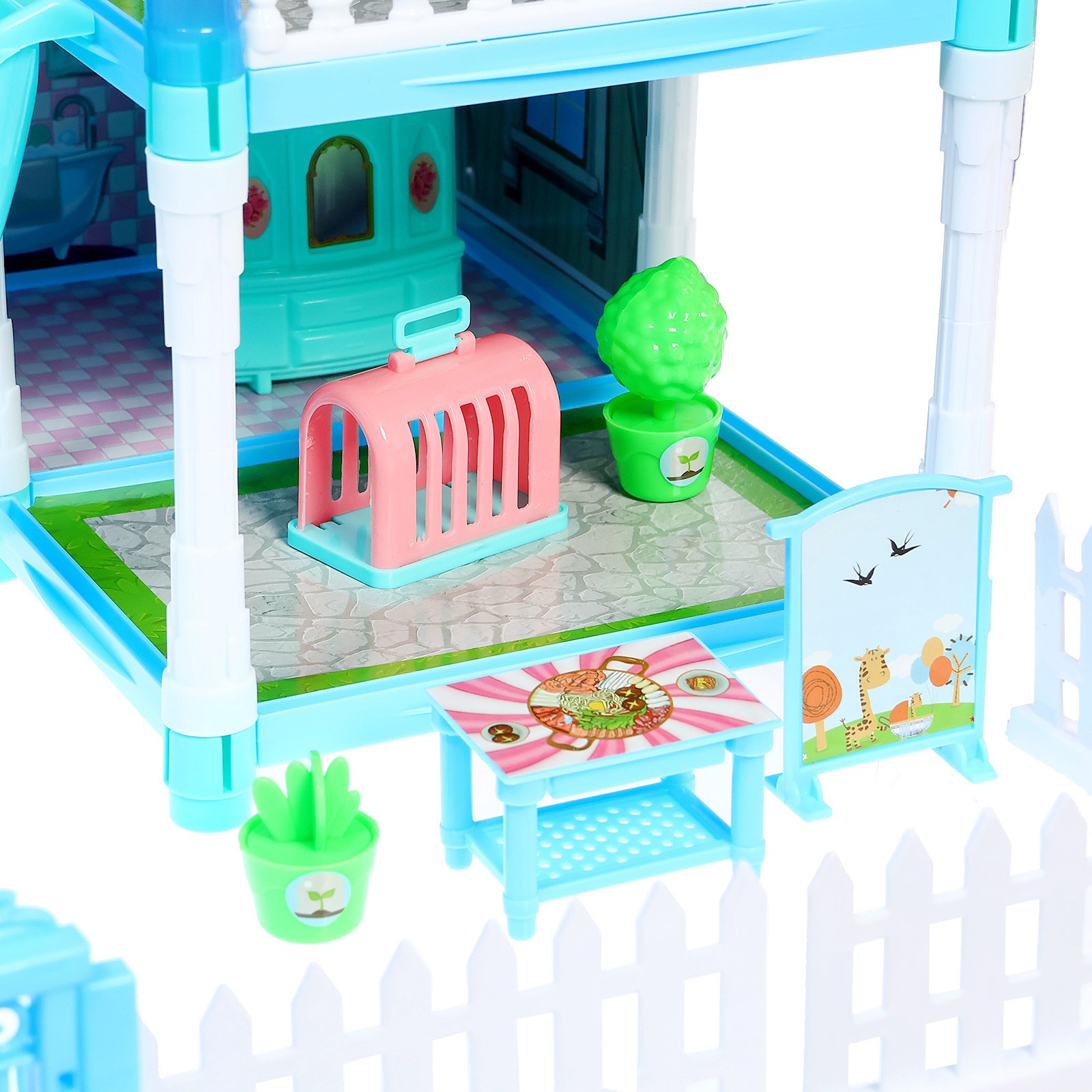 Аксессуар для кукол Sima-Land замок 9683634 - фото 25