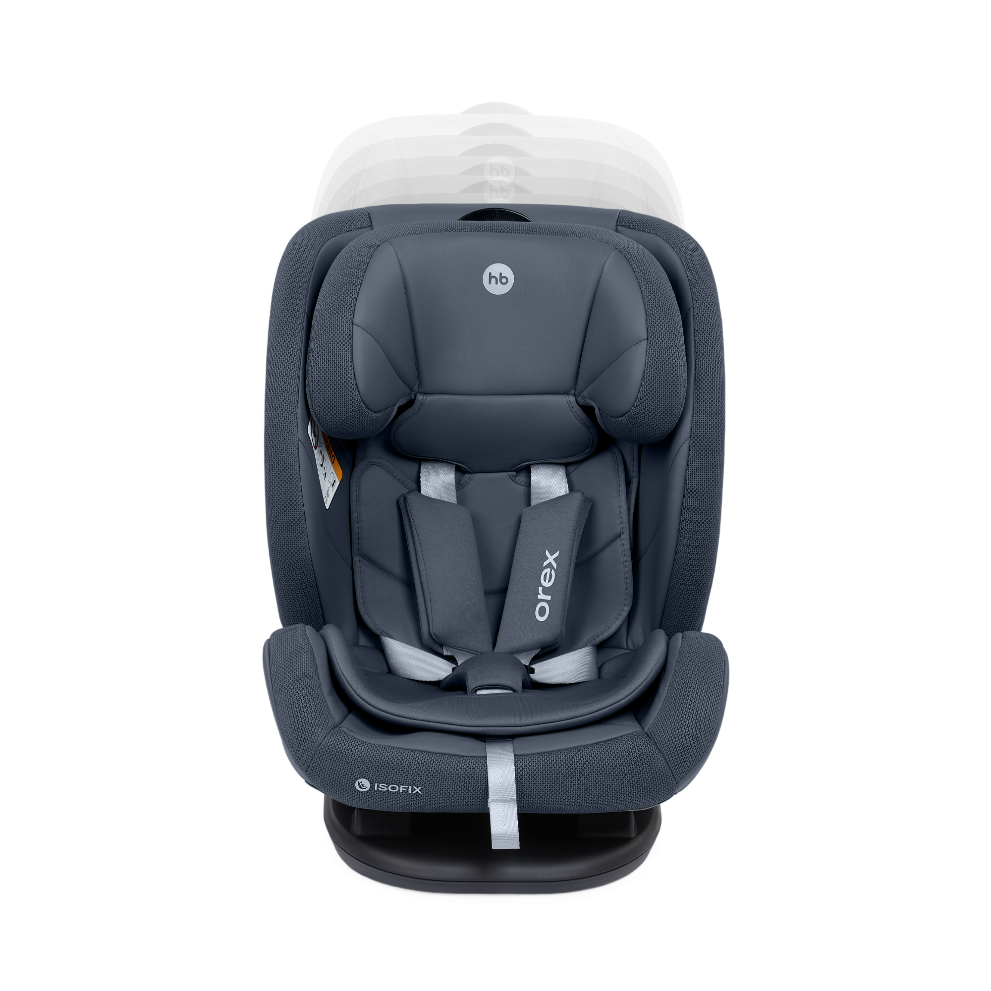 Автокресло Happy Baby Orex Isofix 0+/1/2/3 (0-36 кг) - фото 20
