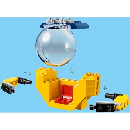 Конструктор LEGO City Мини-подлодка блочный