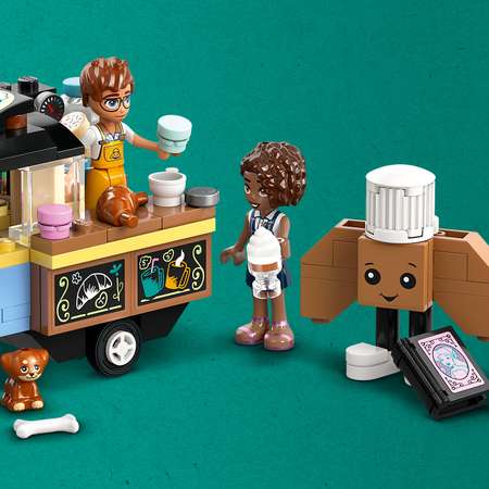 Конструктор LEGO Friends Тележка хлебобулочных изделий блочный