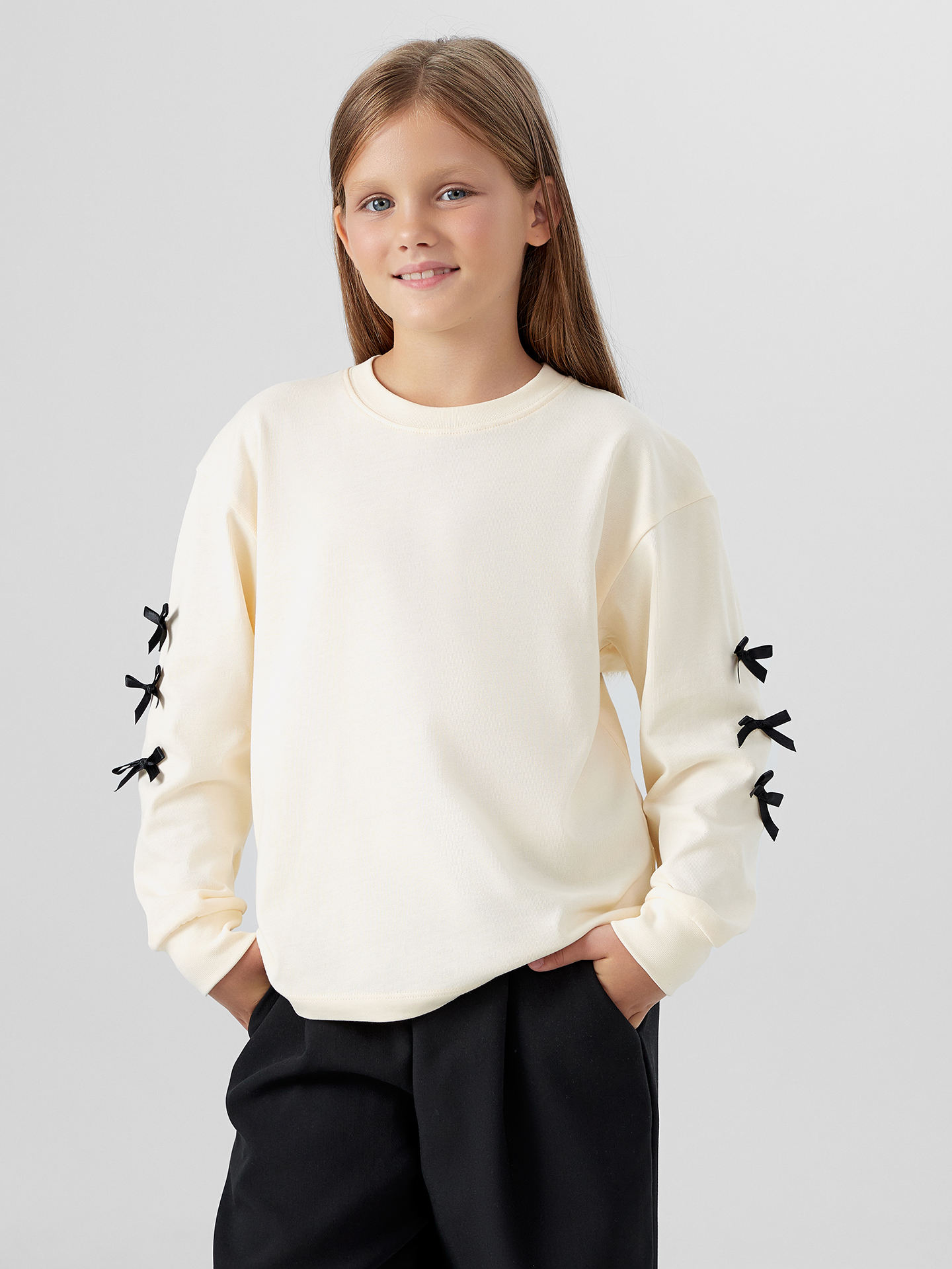 Лонгслив Mark Formelle (Марк Формэль) 127908/1/айвори - фото 1