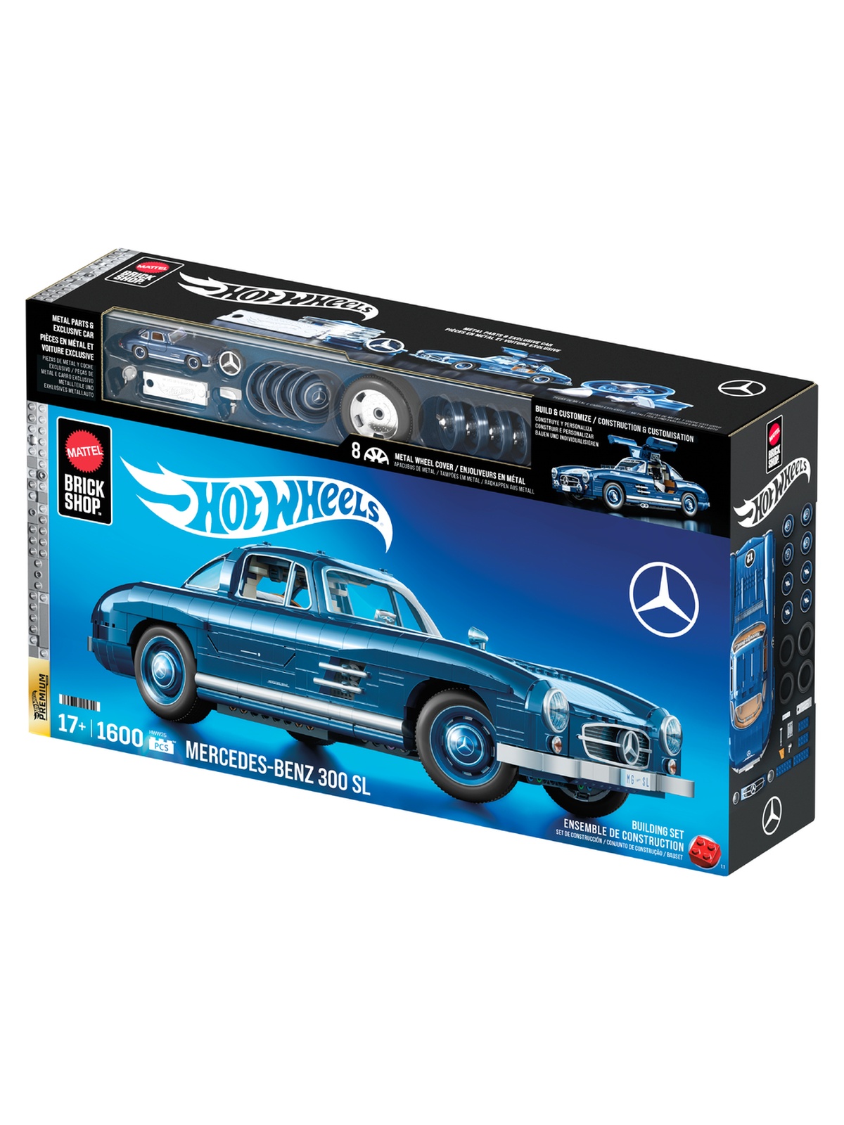 Конструктор Brick Shop Mercedes-Benz 300SL - фото 9