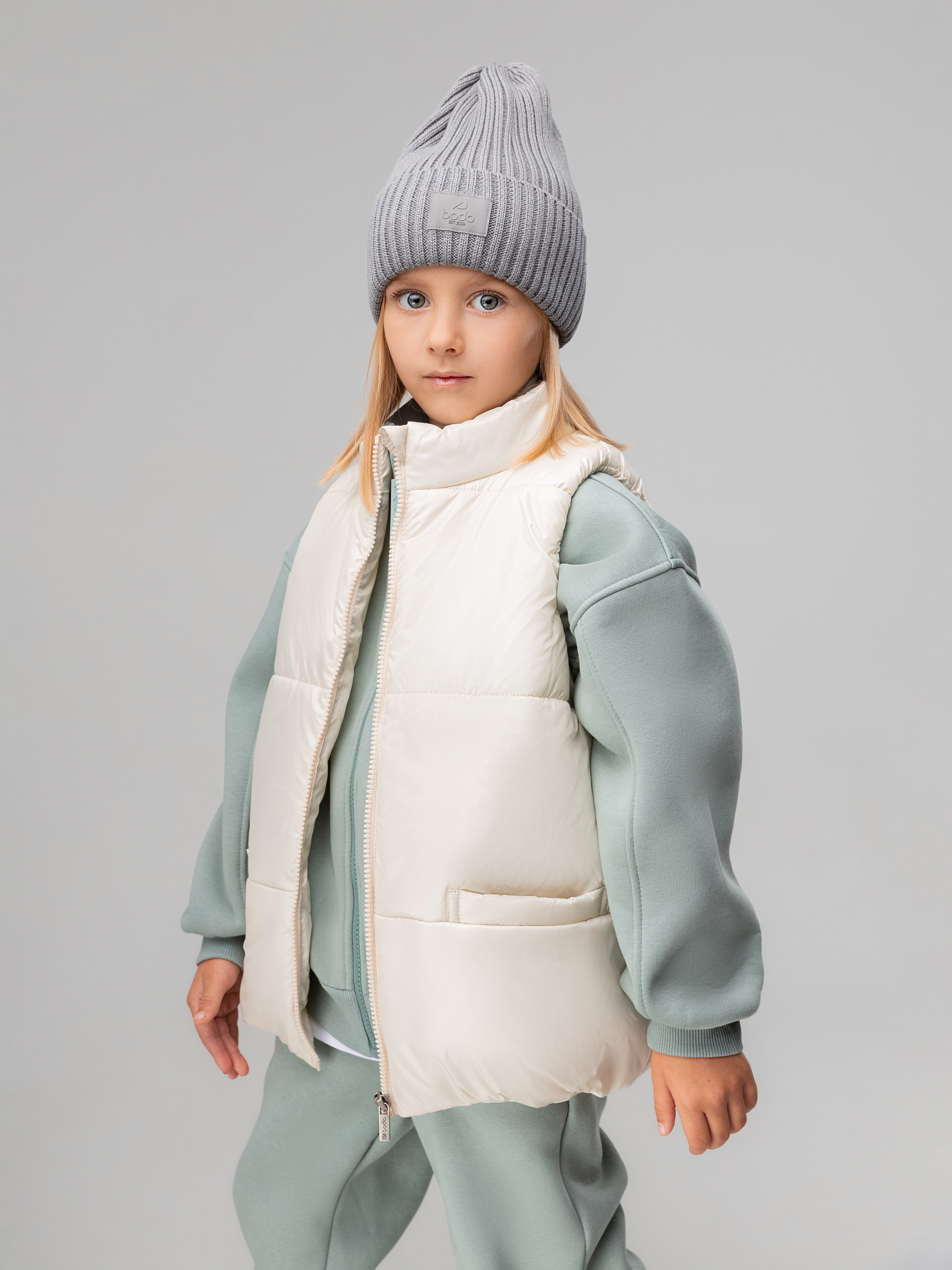 Жилет Bodo 14-56МU_экрю - фото 1