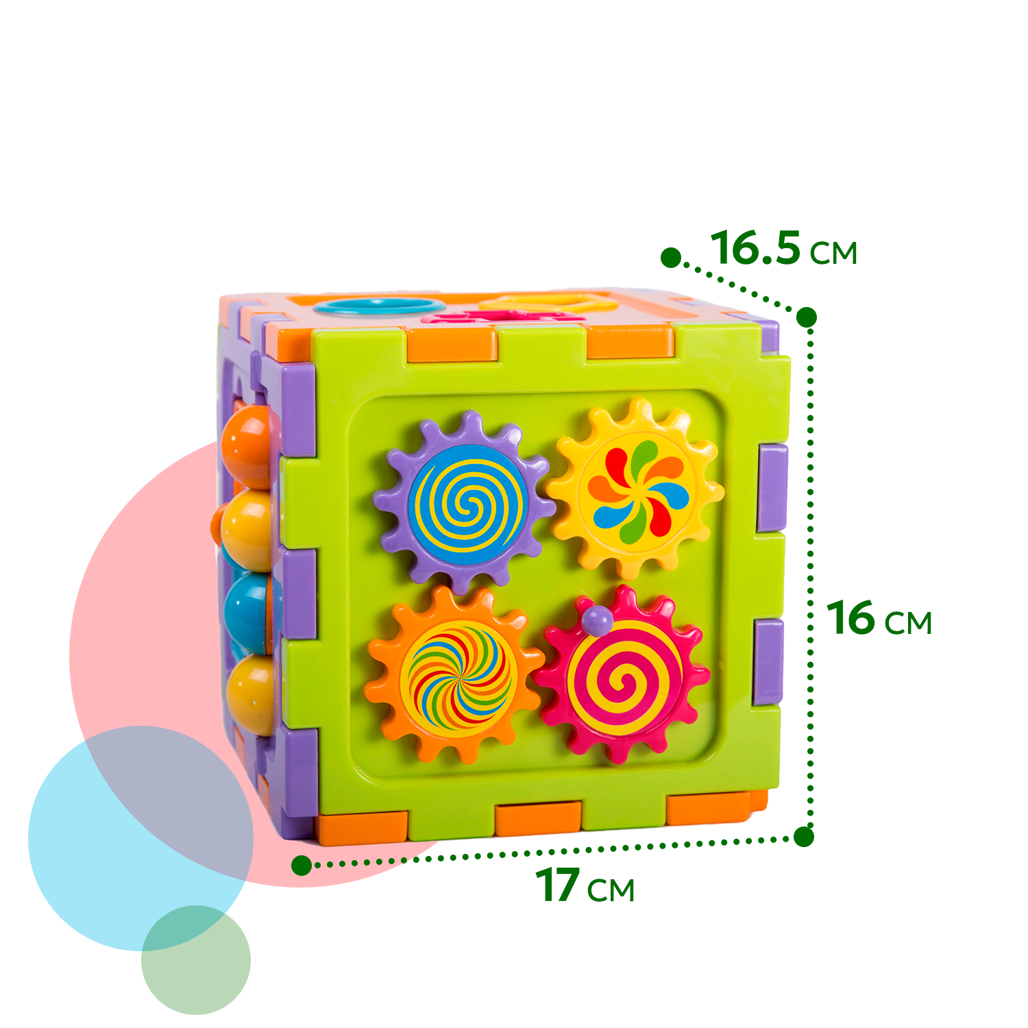 Игрушка BabyGo развивающий центр Куб - фото 6