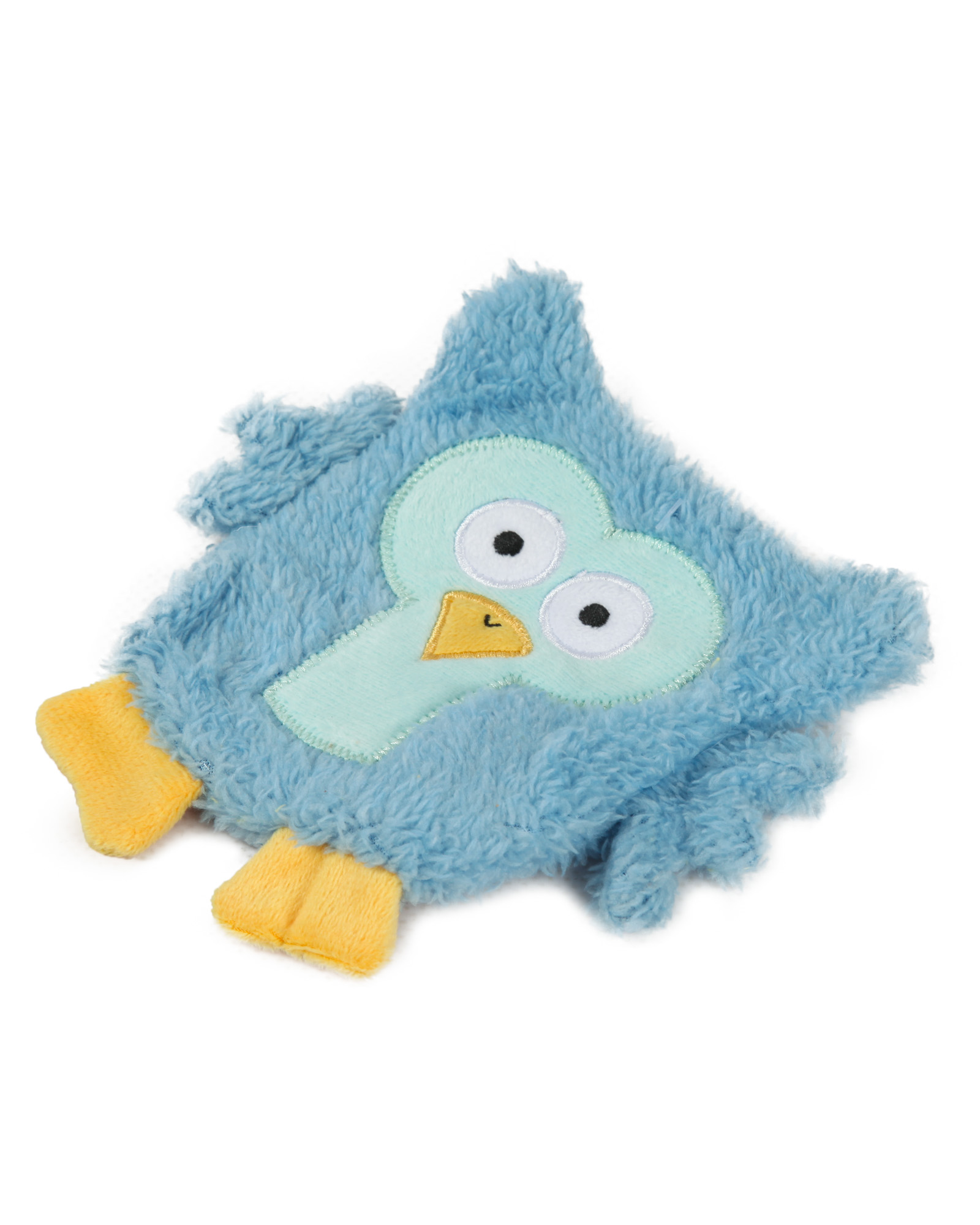 Игрушка для собак Barbaks Сова Софа мягкая с пищалкой шуршит 14см - фото 3