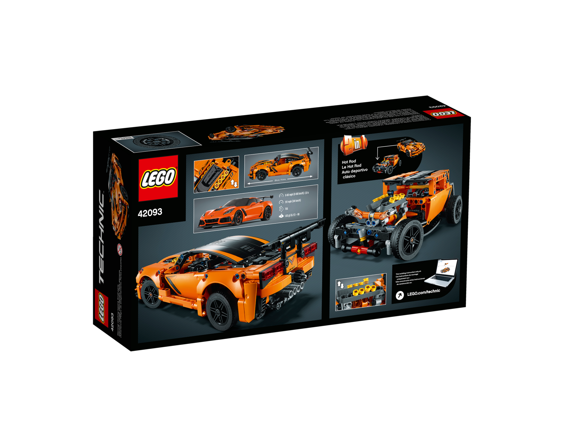 Конструктор LEGO Technic 42093 579 дет. - фото 4