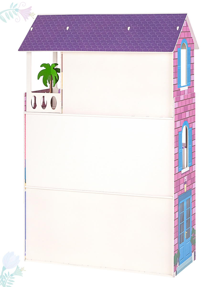 Домик для кукол PAREMO 121 см с мебелью PD318-14 - фото 16
