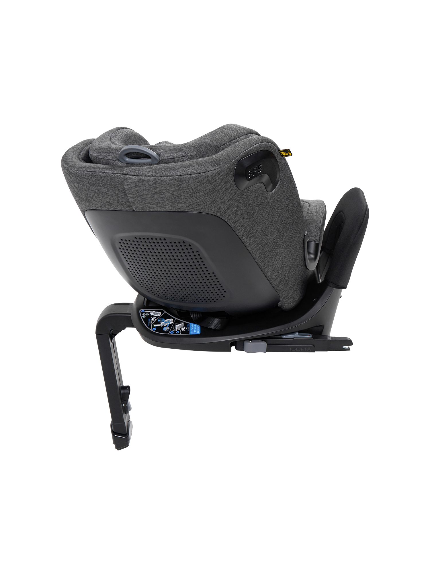 Автокресло Sweet Baby Voyager P12 Pro Grey Isofix 0+/1/2/3 (0-36 кг) серый - фото 15