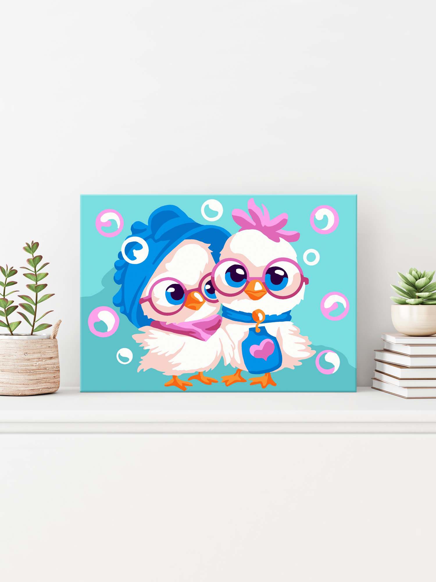 Картина по номерам Hobby Paint Друзья цыплята в ассортименте - фото 3