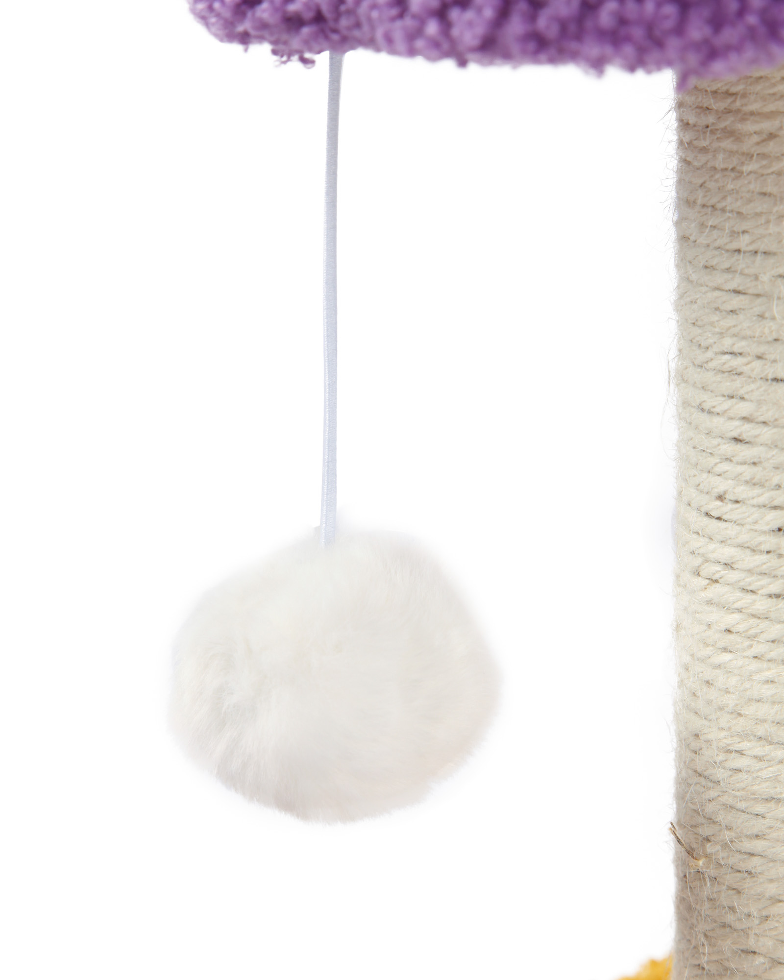 Когтеточка для кошек Barbaks Столбик с двойной сидушкой Пьедестал 47*37см - фото 5